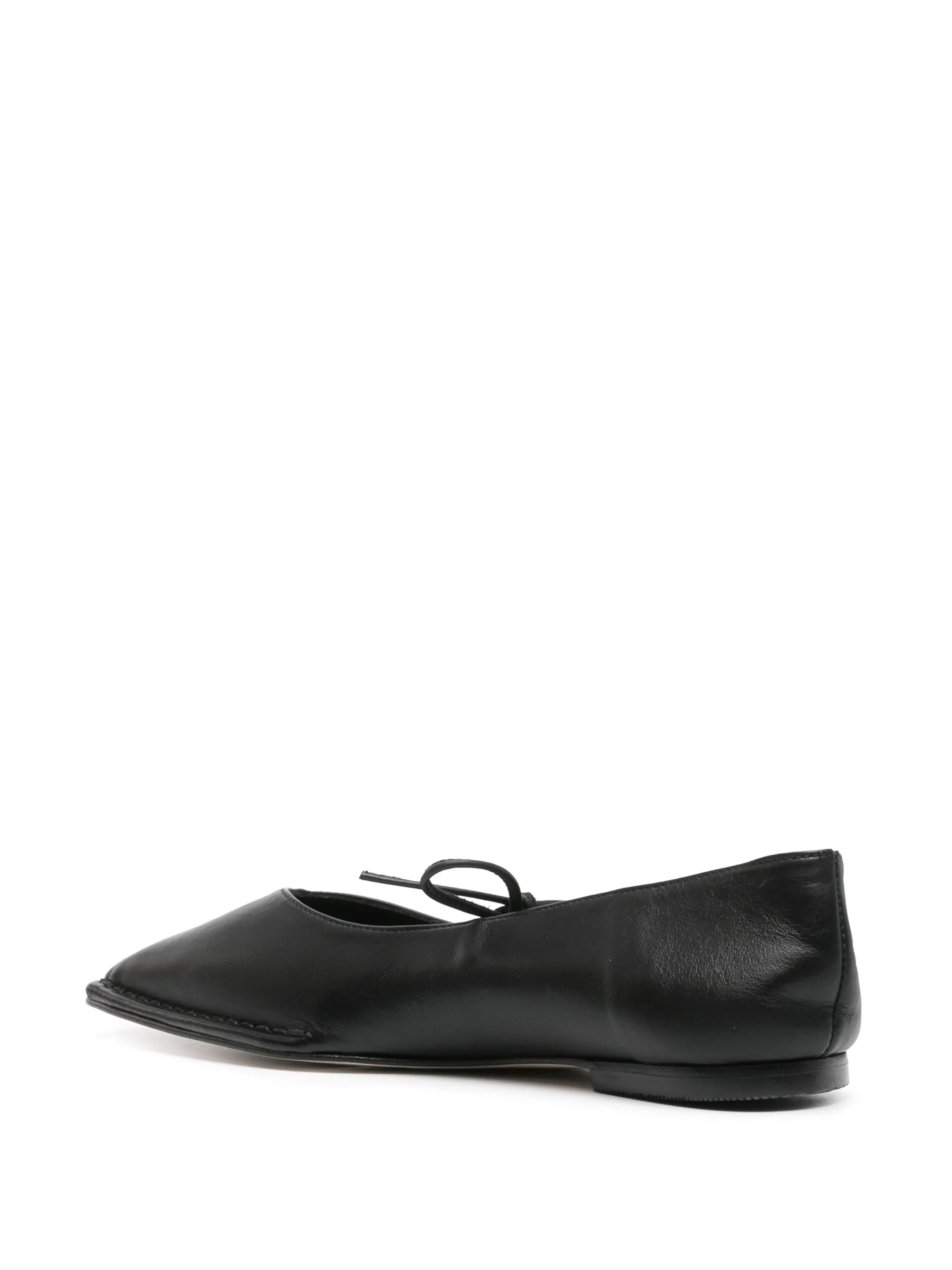Sway leather ballerina shoes