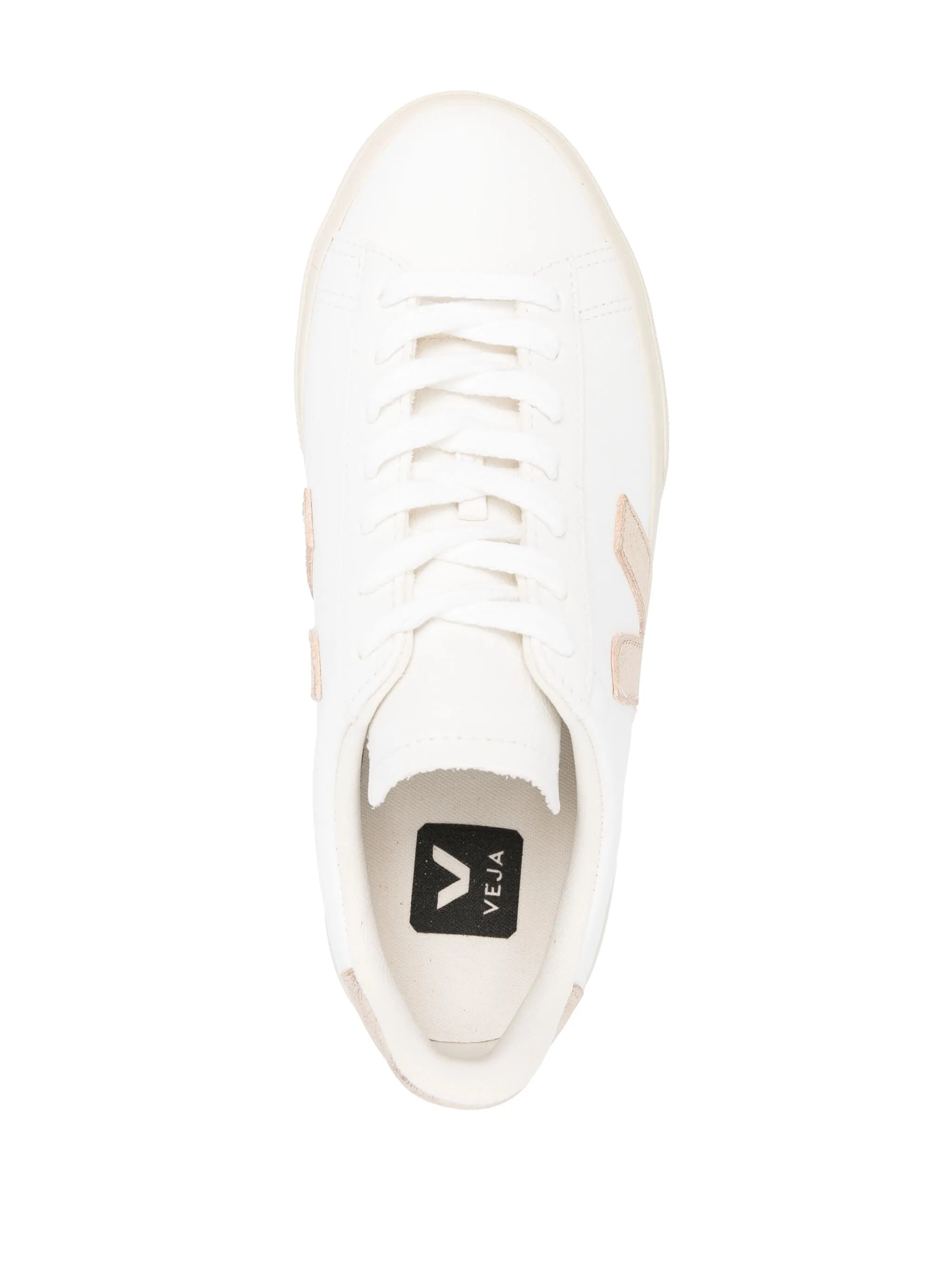 Field metallic-logo low-top sneakers