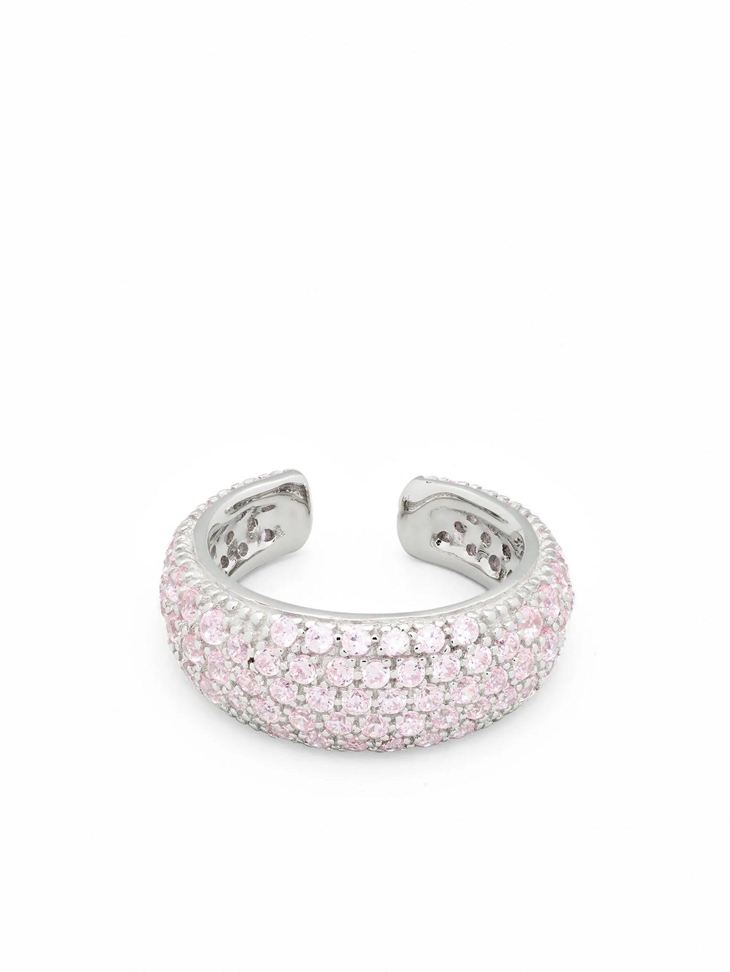 crystal-embellished thick ear cuff