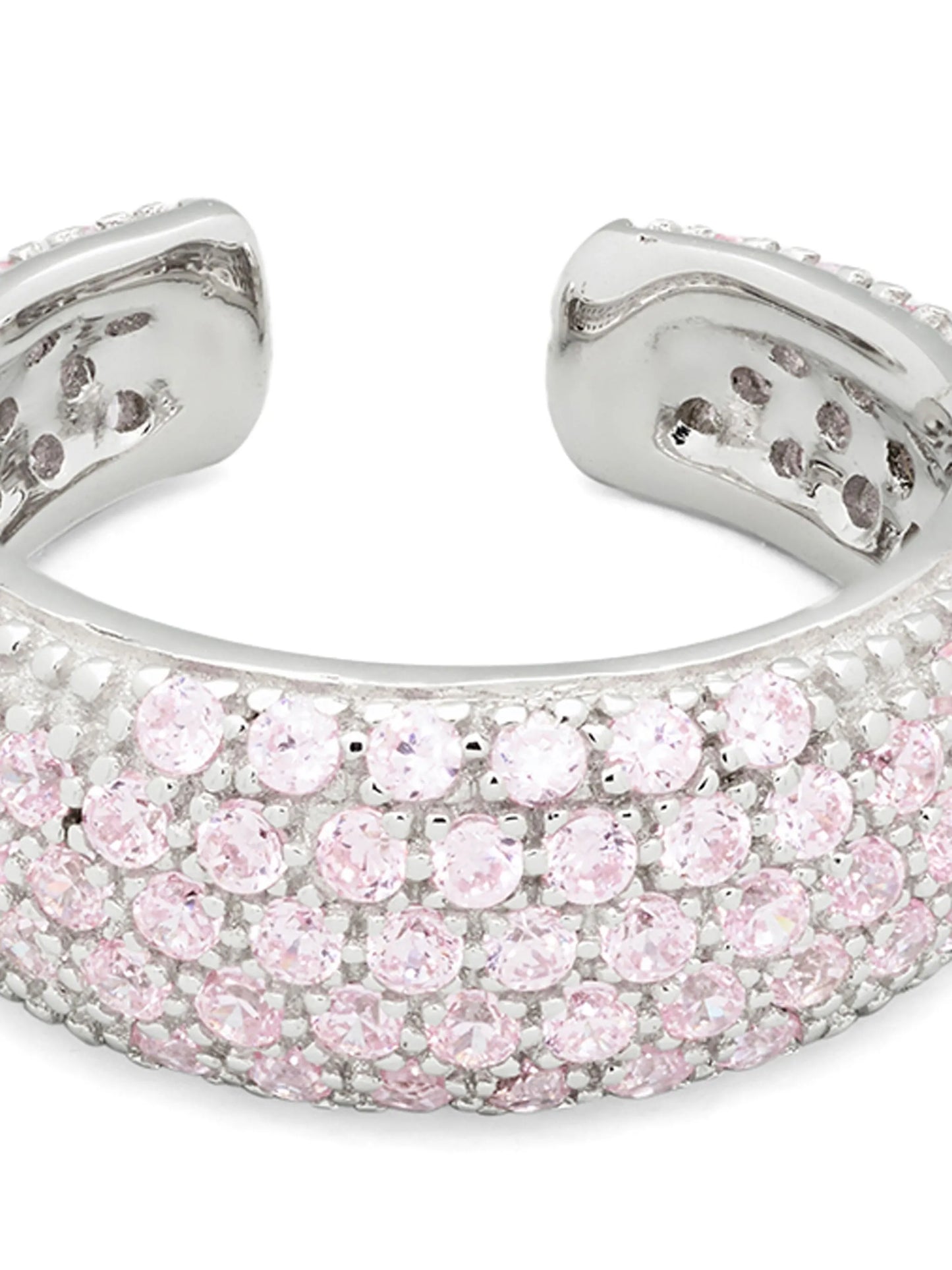 crystal-embellished thick ear cuff