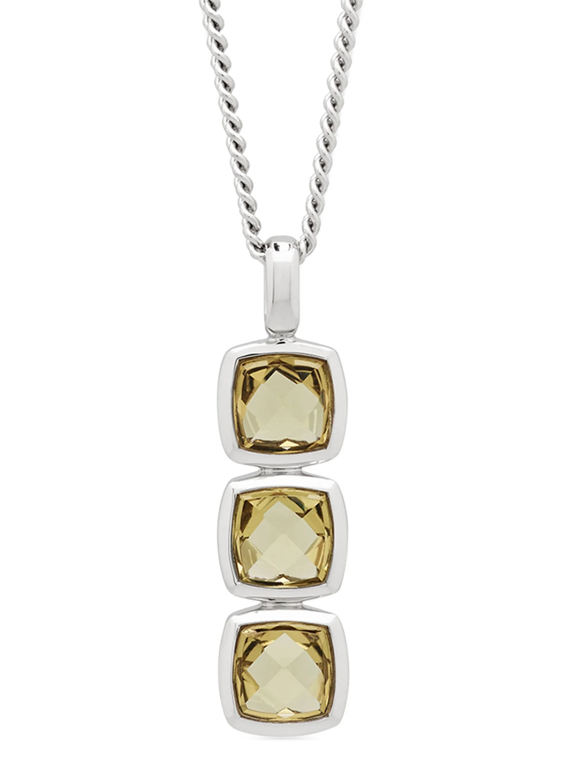 Athena pendant necklace