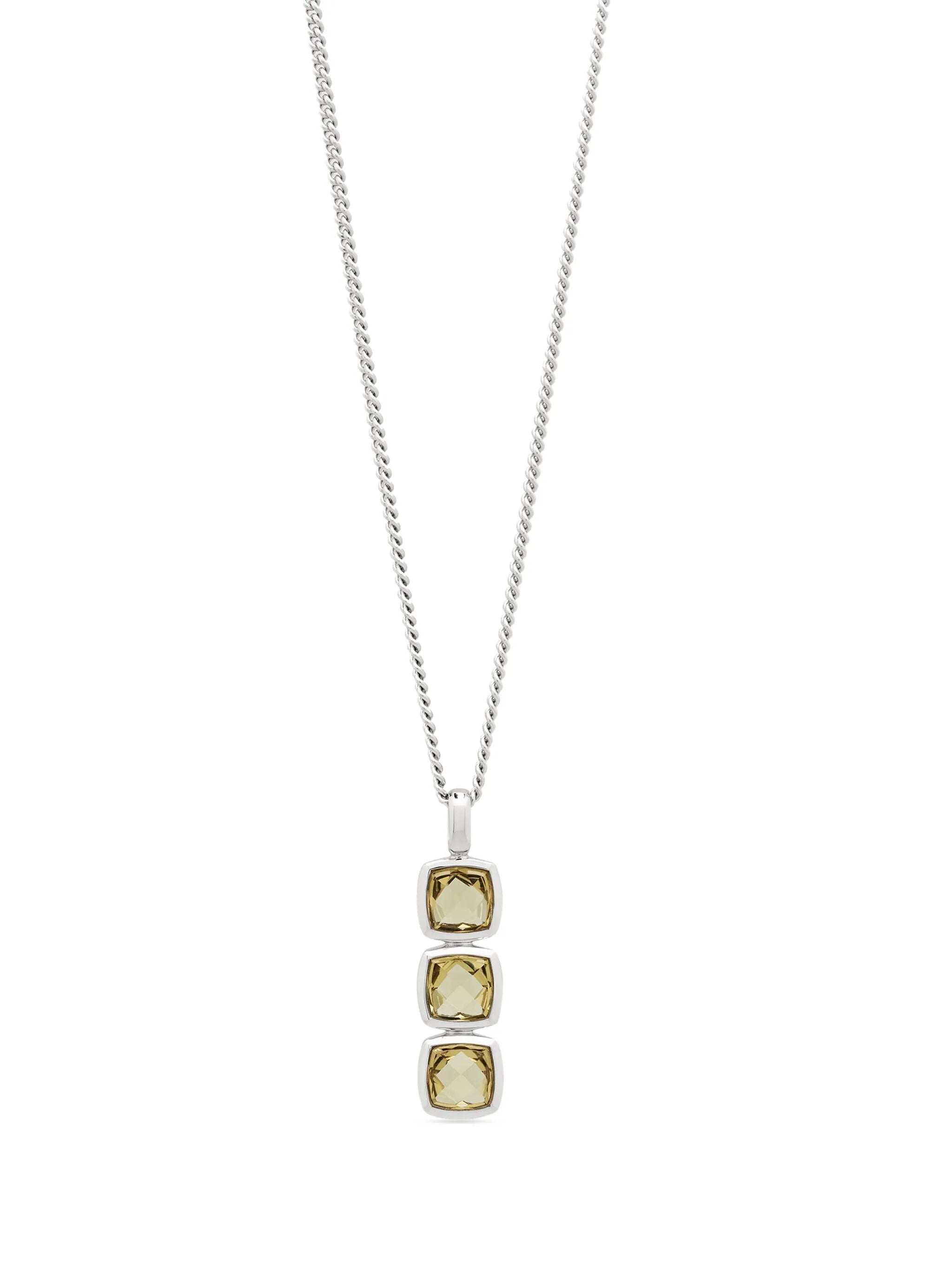 Athena pendant necklace