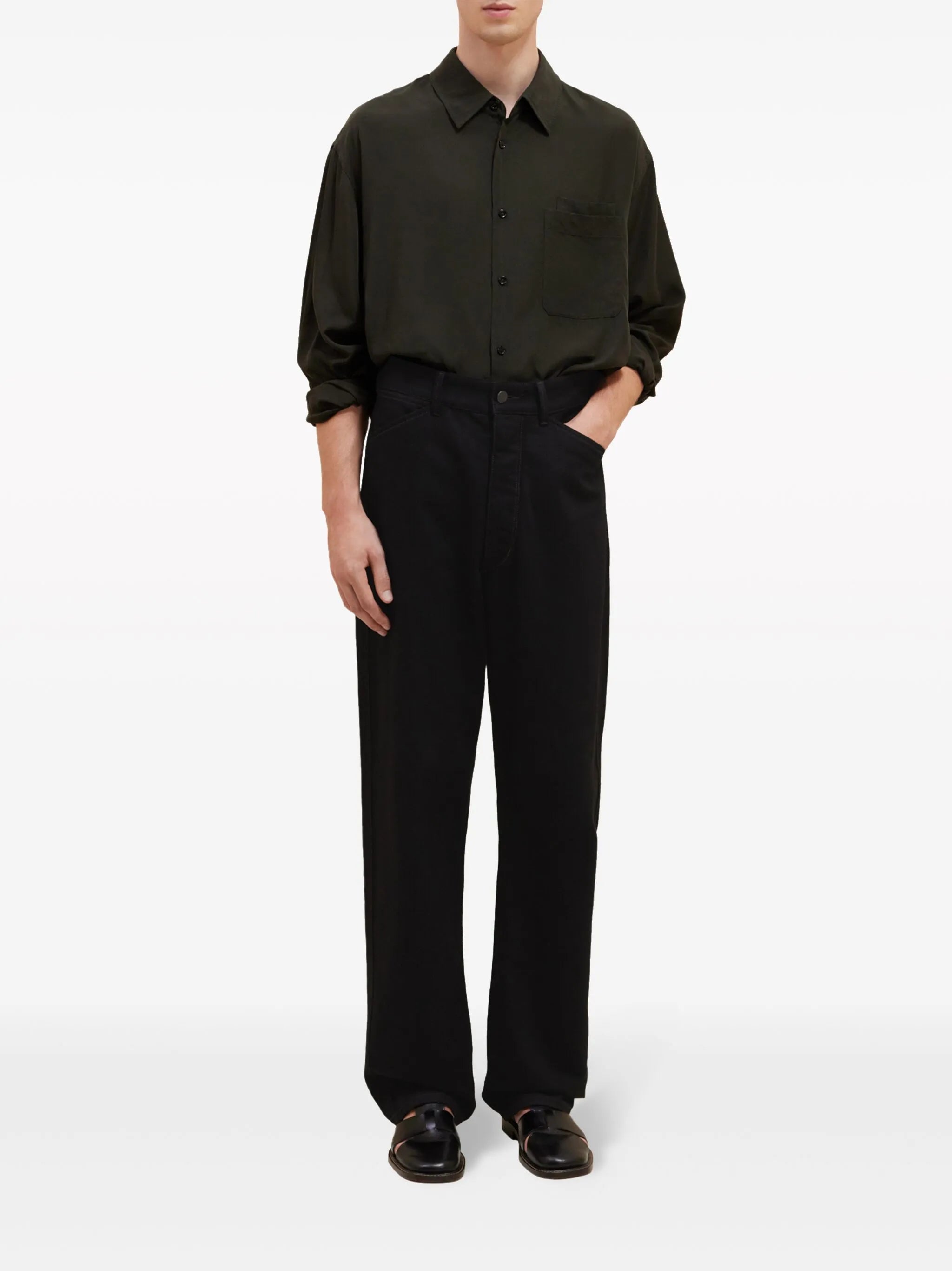 Curve 5-pocket jeans