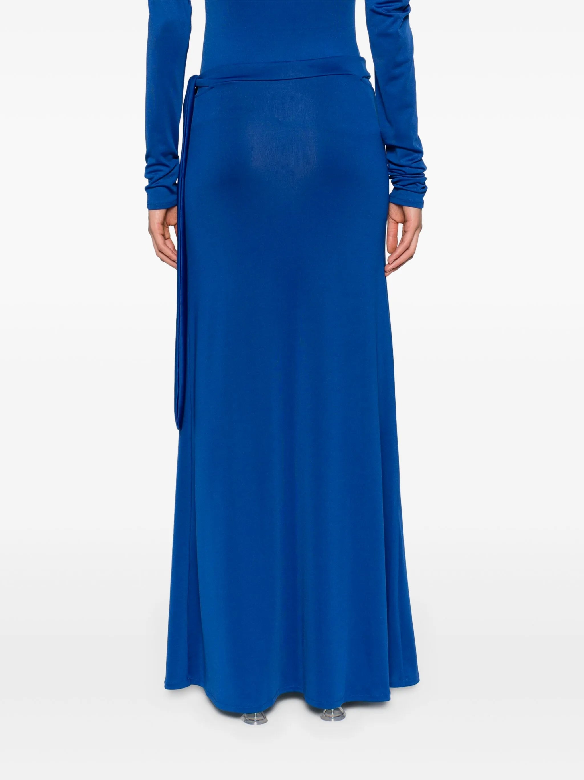 cut-out maxi skirt