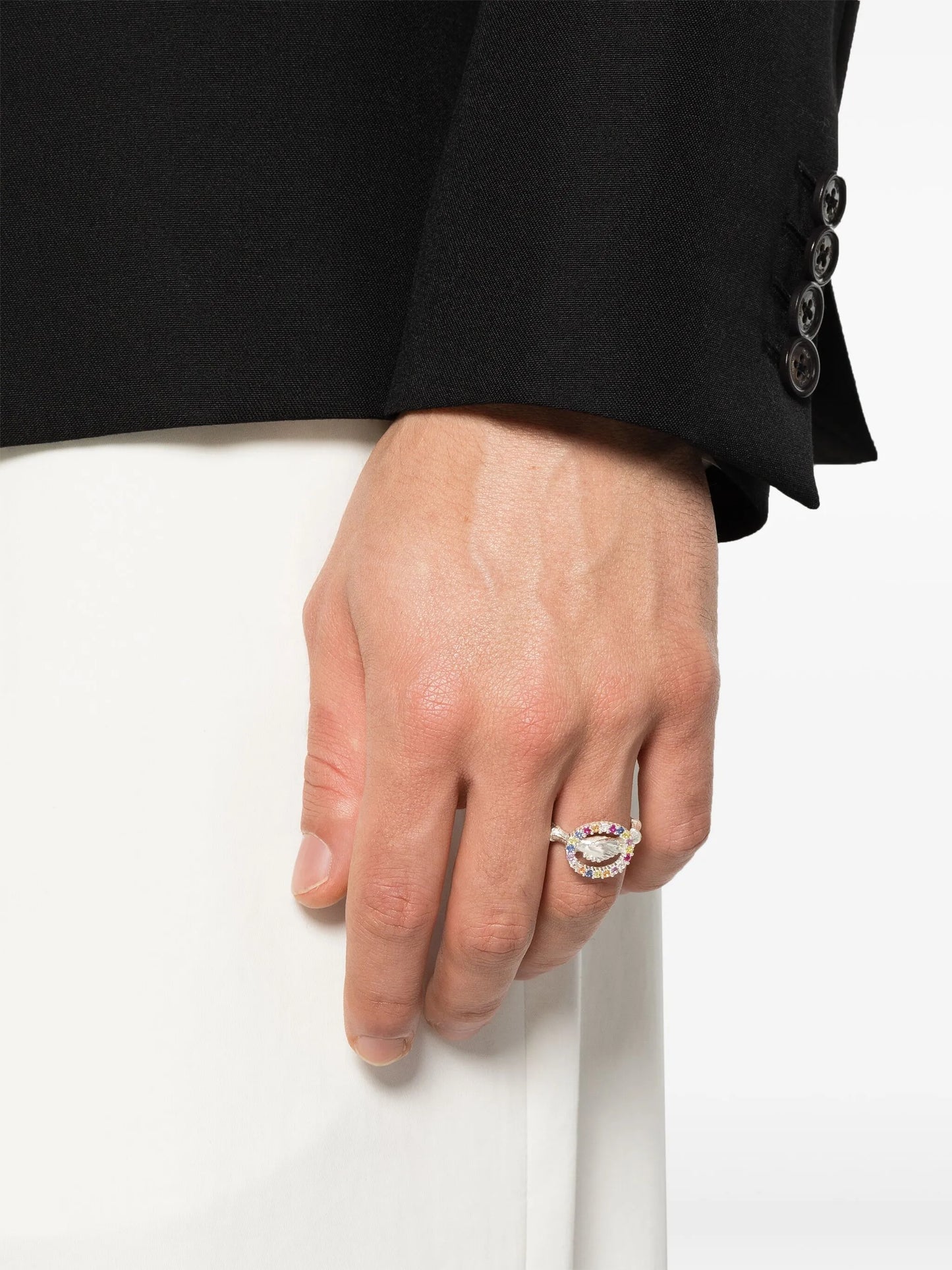 Trust Is Sacred signet ring
