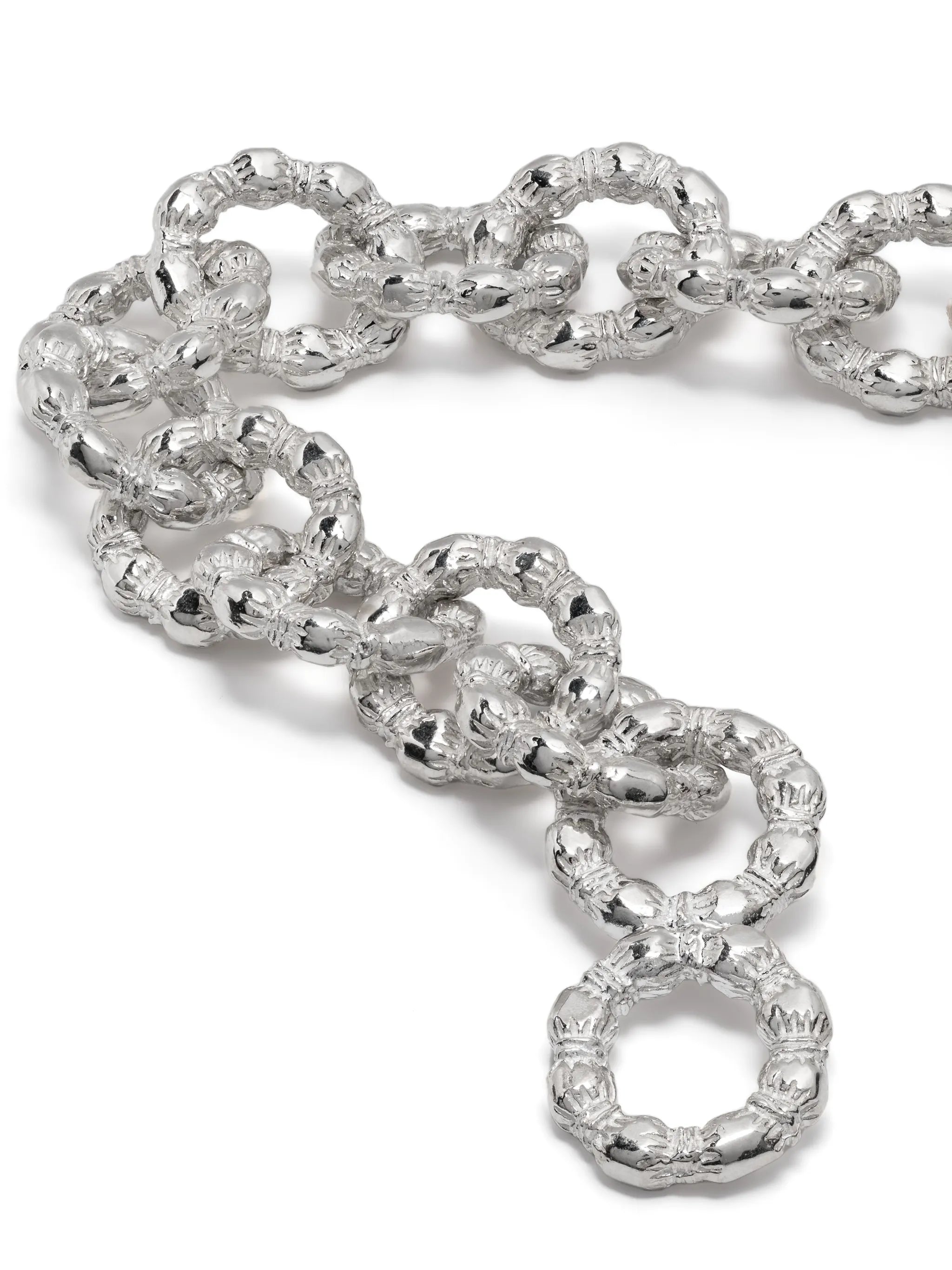 Nature Knows Best oversize-chain bracelet