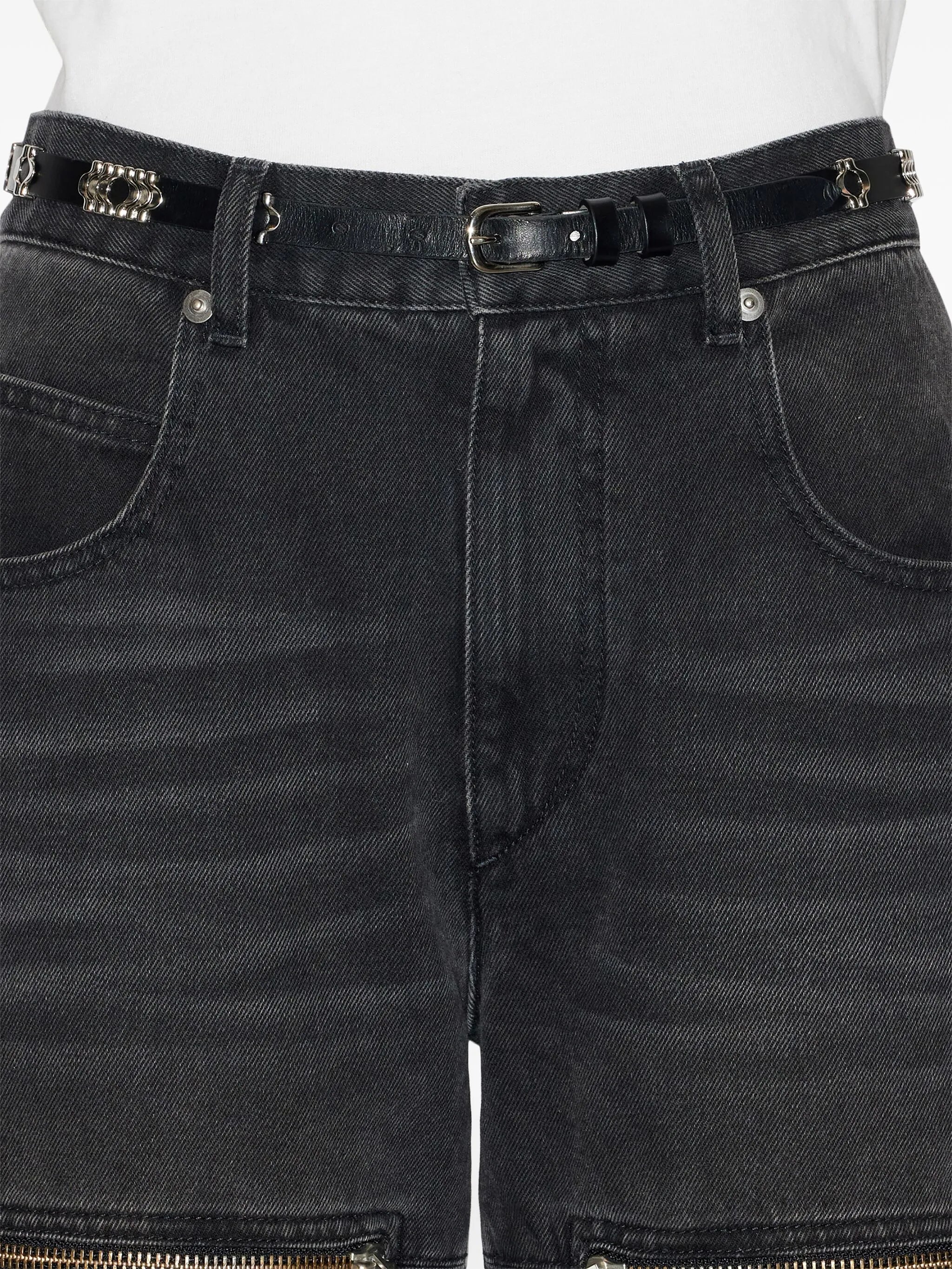 Odena leather belt