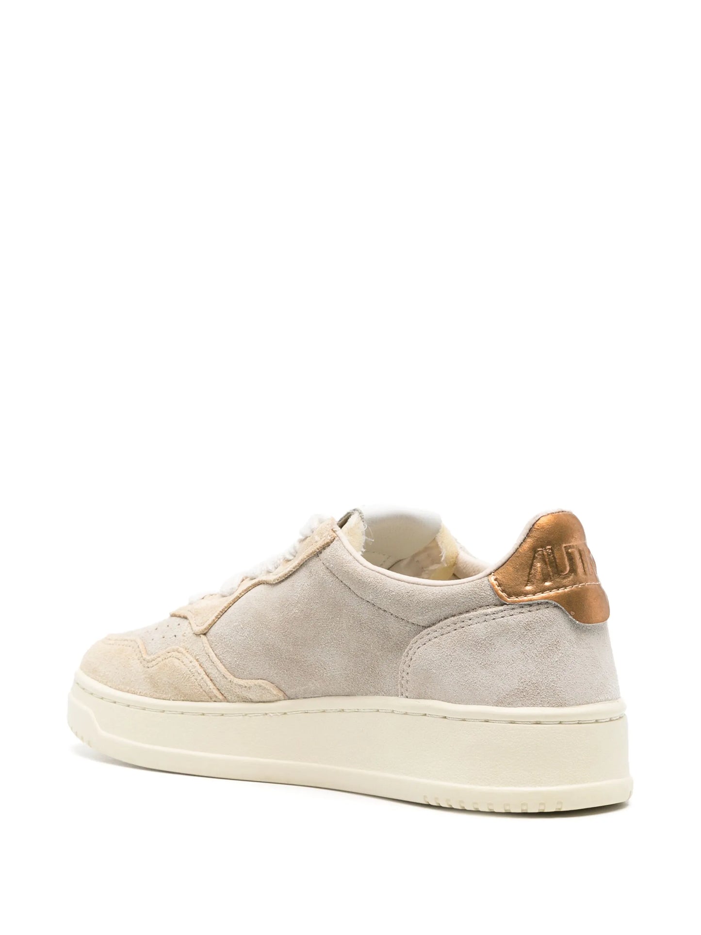 Medalist low-top suede sneakers