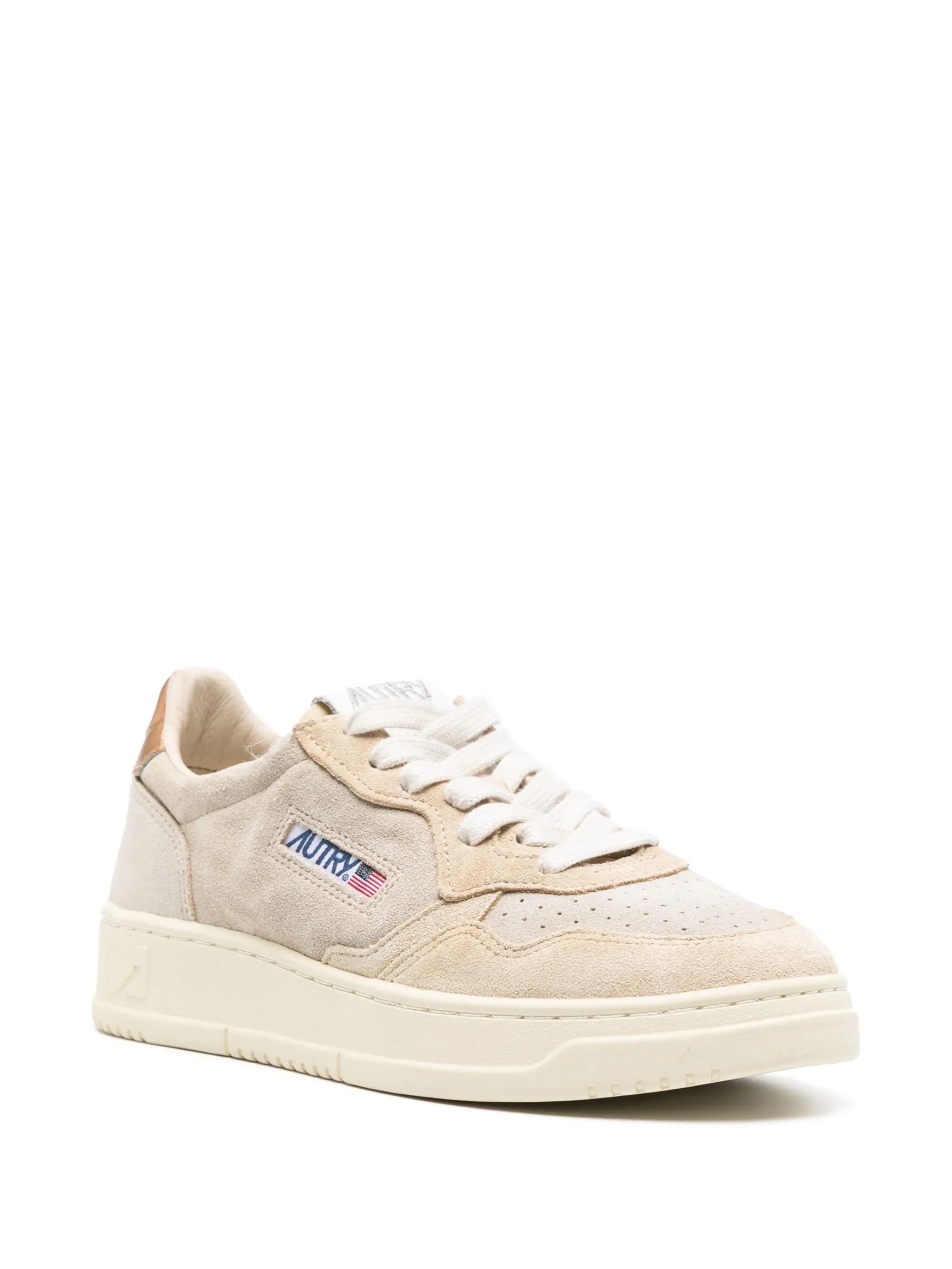 Medalist low-top suede sneakers