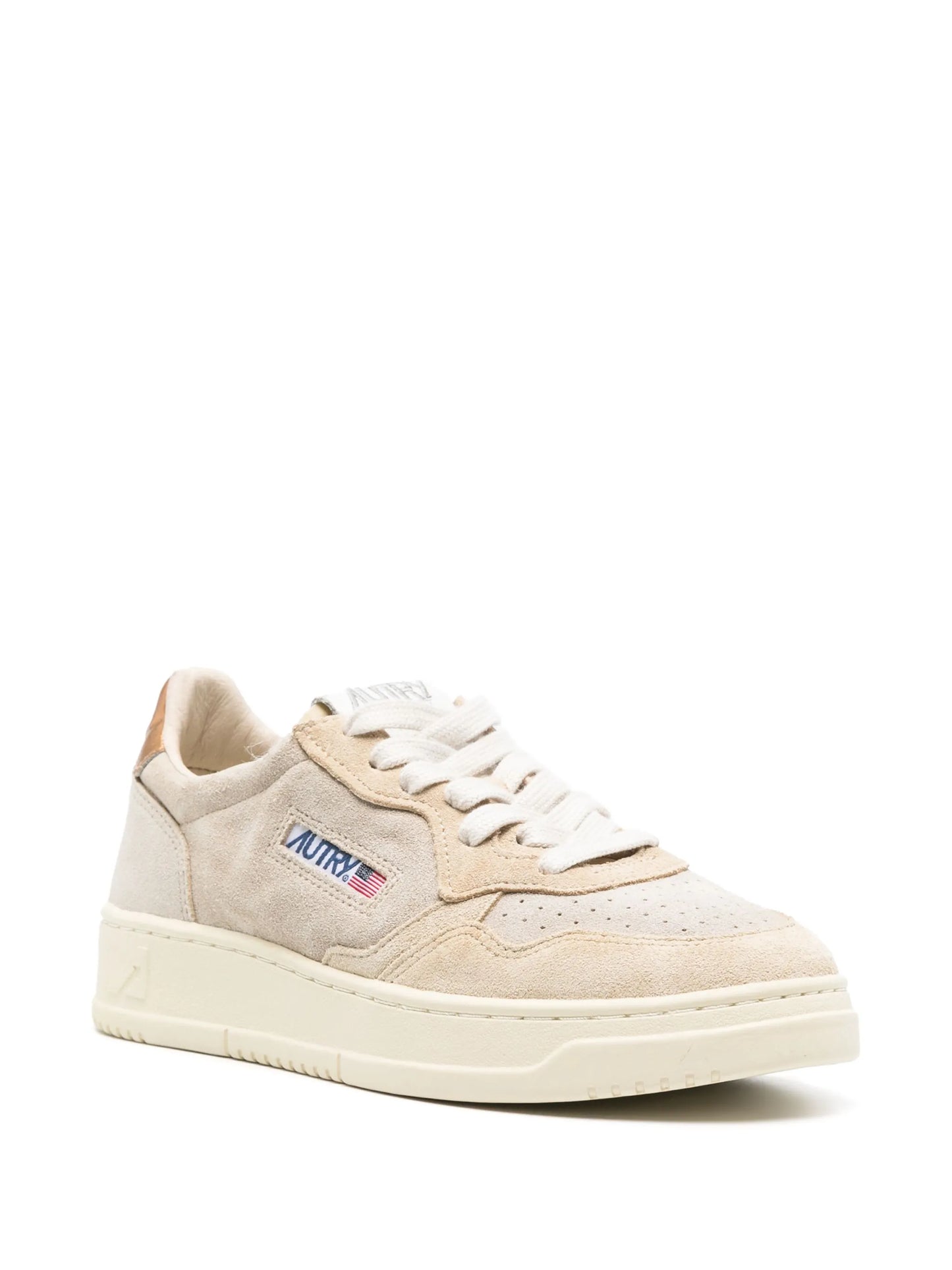 Medalist low-top suede sneakers