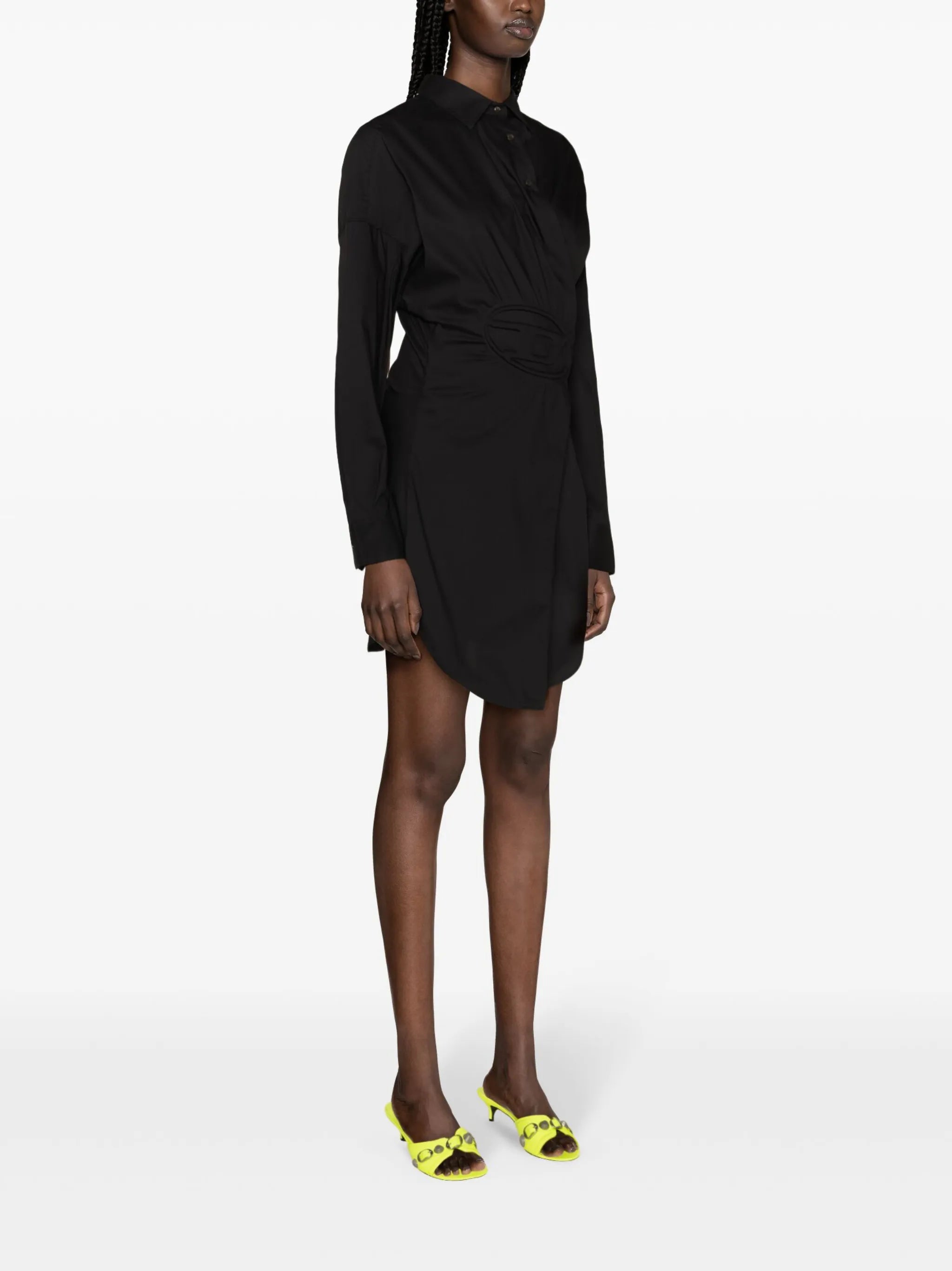 D-Sizen-N1 poplin shirt dress