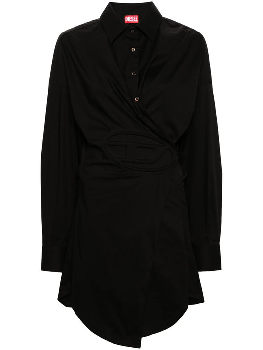 D-Sizen-N1 poplin shirt dress