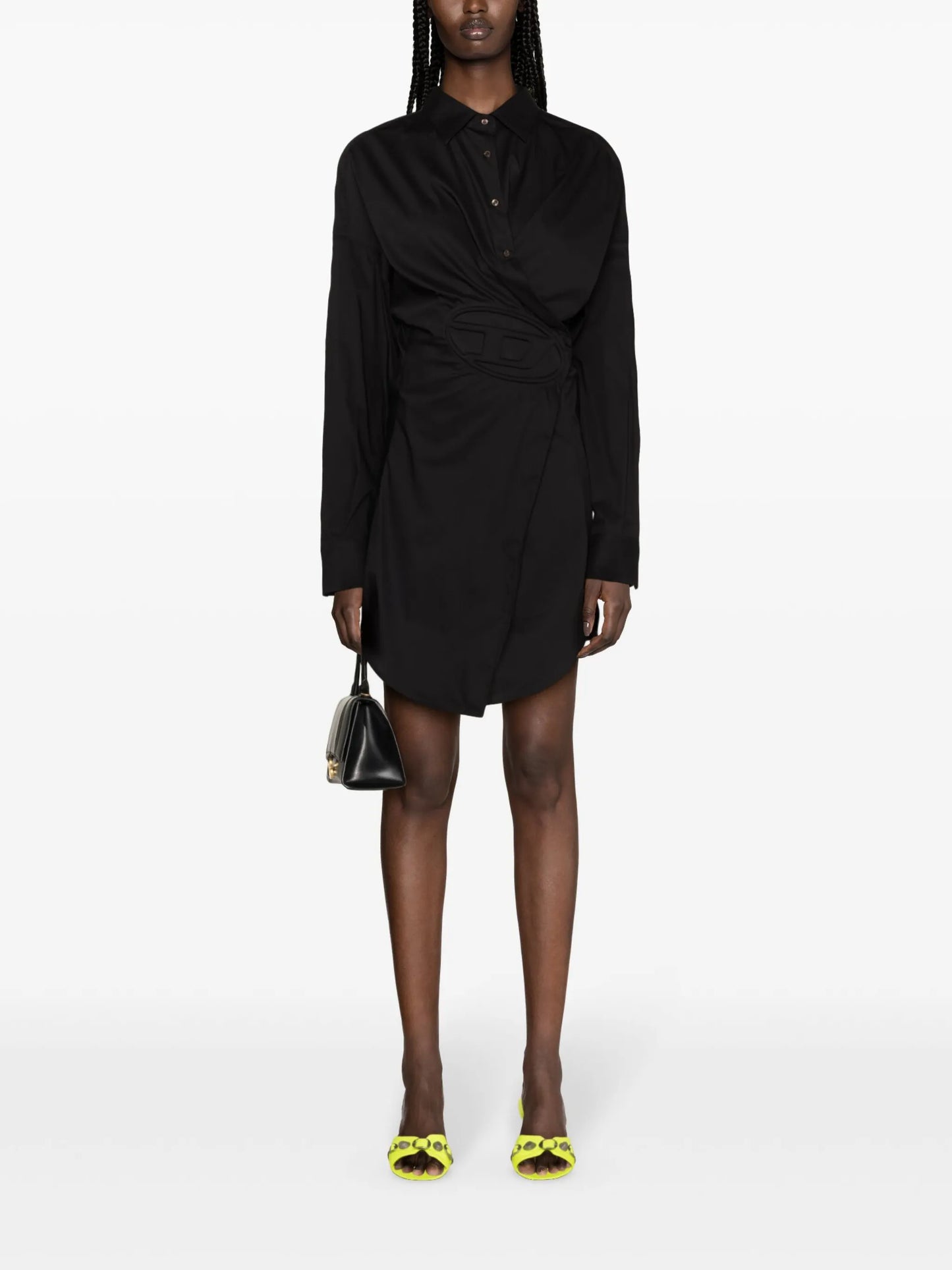 D-Sizen-N1 poplin shirt dress