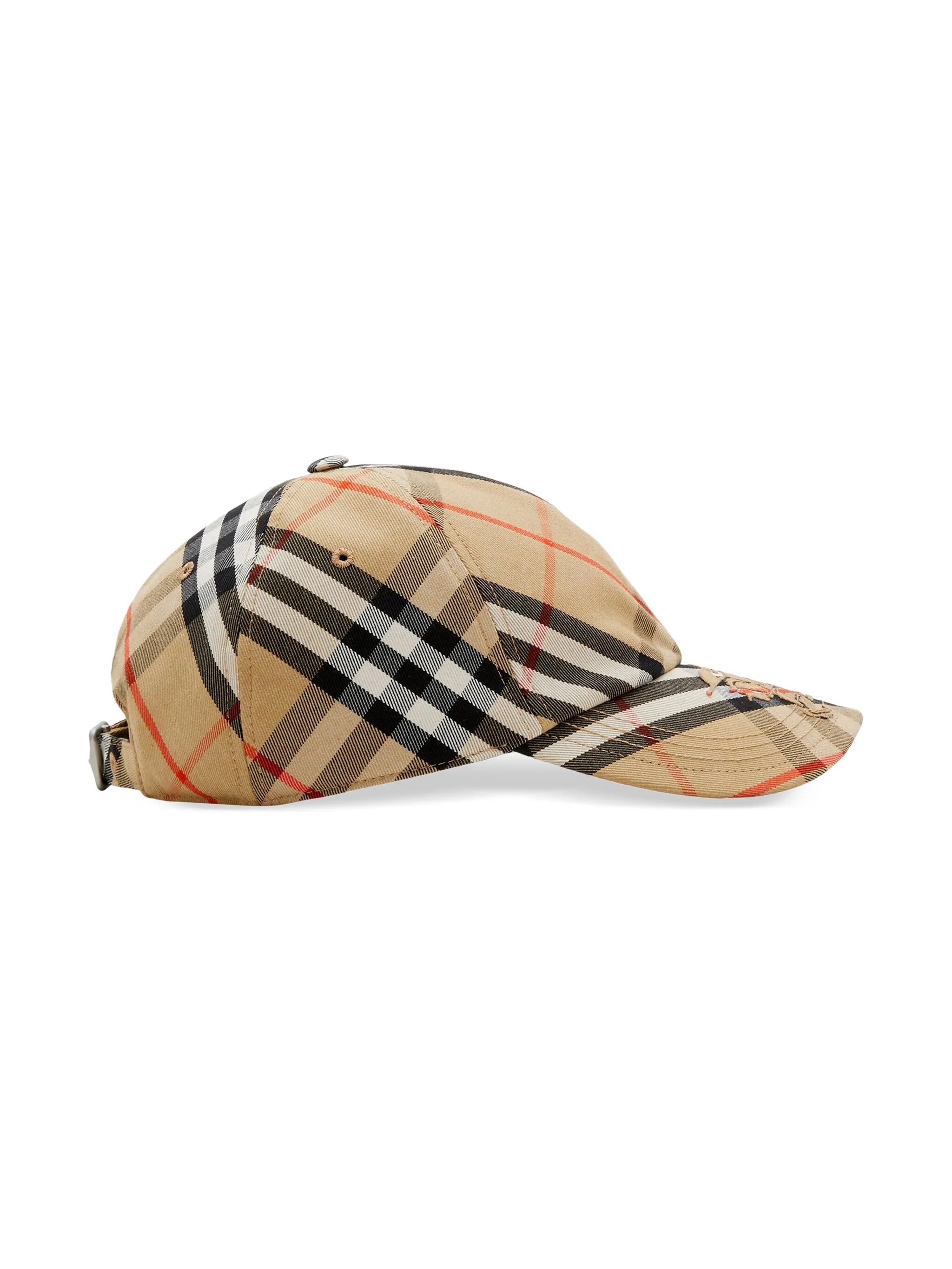 Vintage Check baseball cap