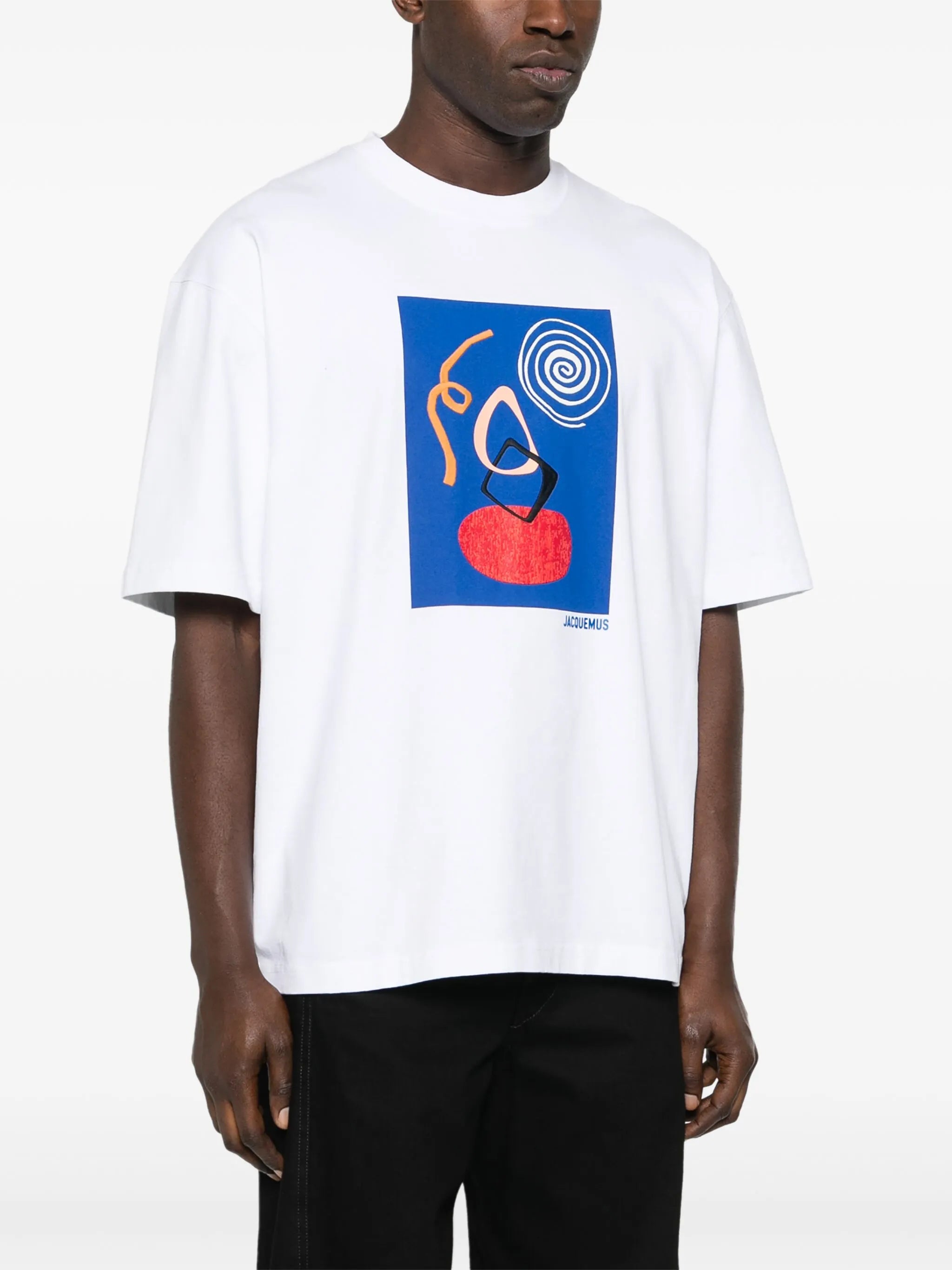Cuadro abstract-print T-shirt