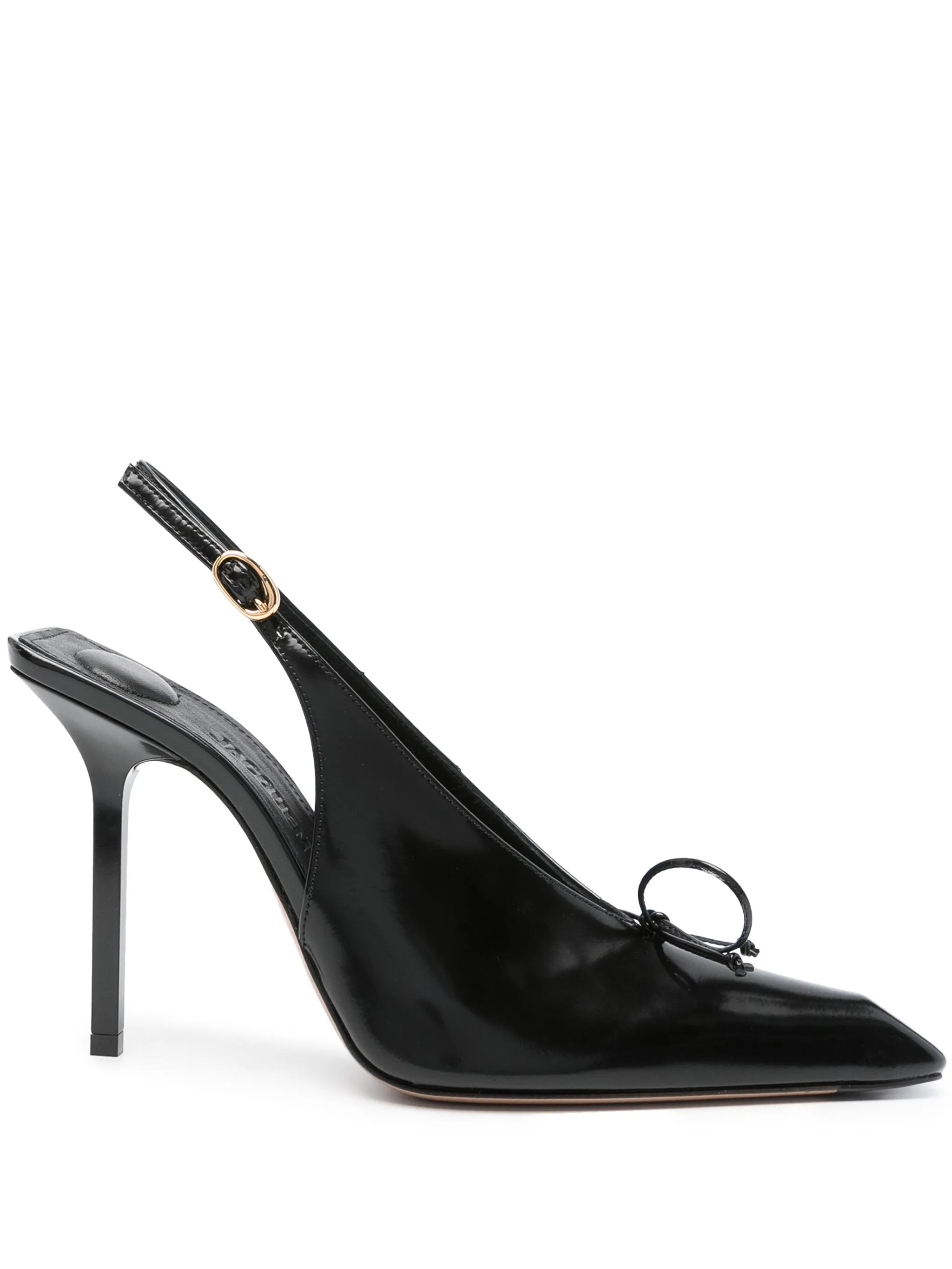 Cubisto leather pumps