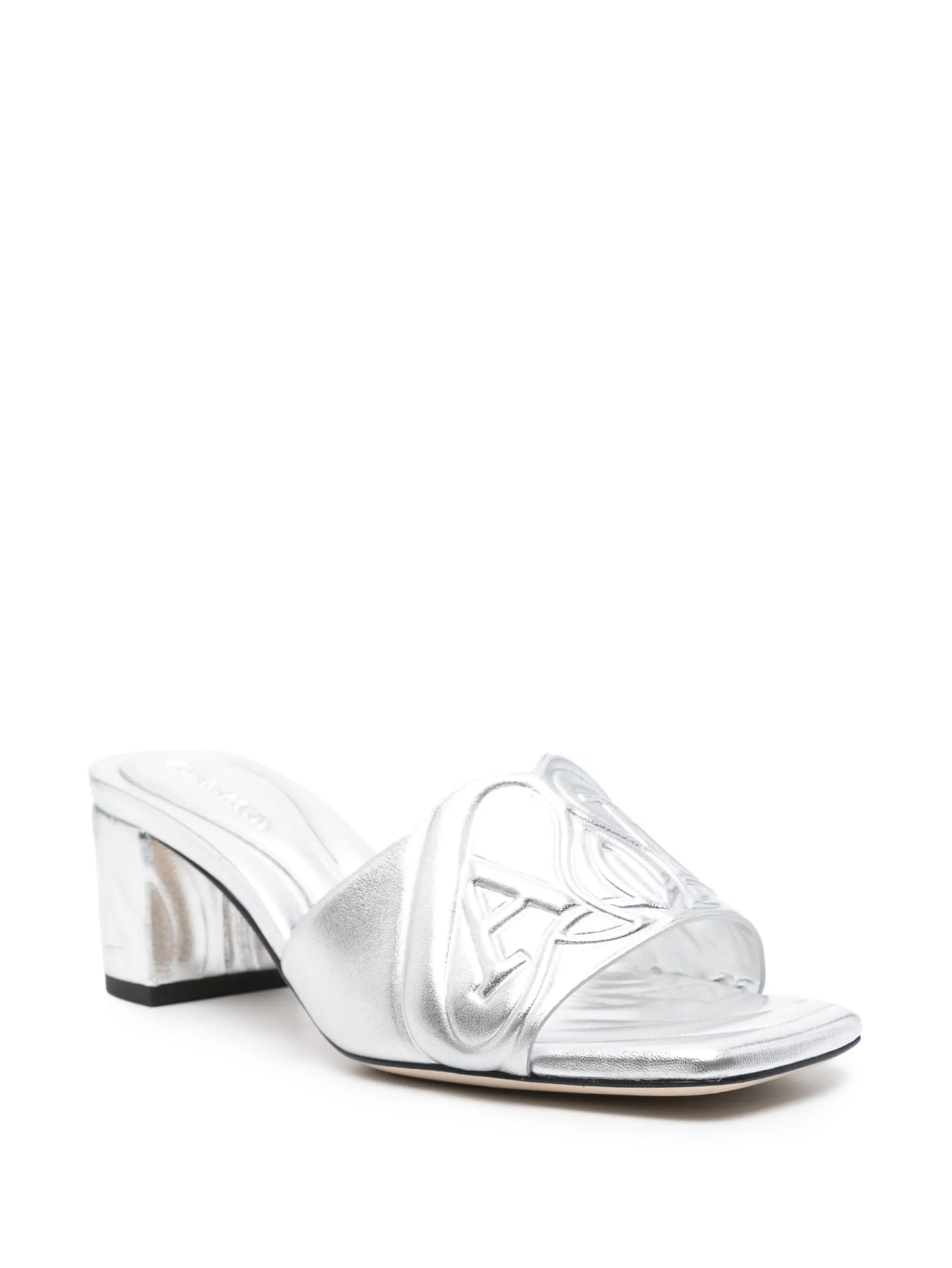 Seal open-toe sandals