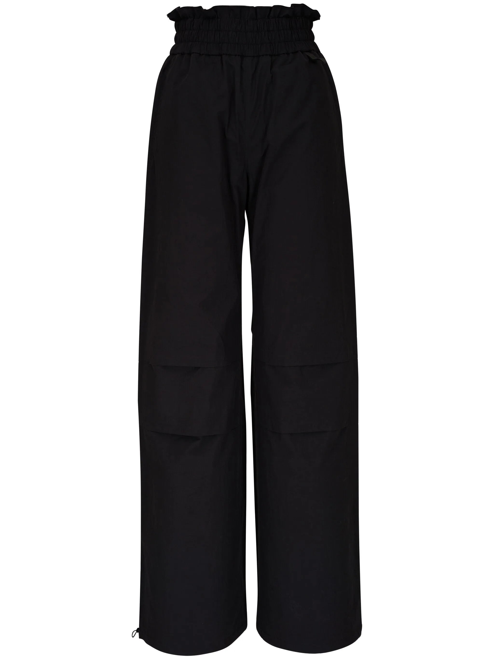 elasticated-waistband trousers