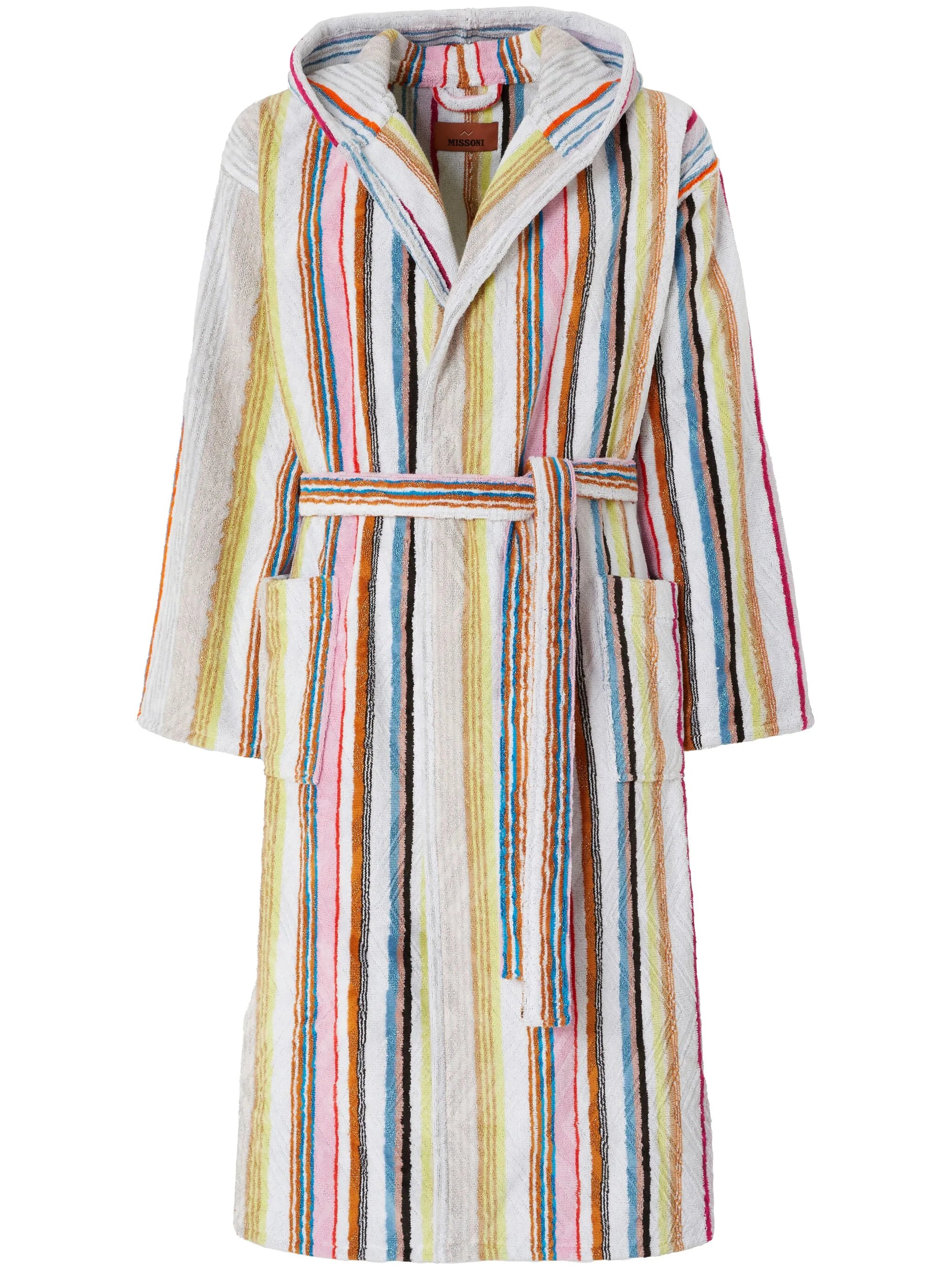 Moonshadow cotton bathrobe