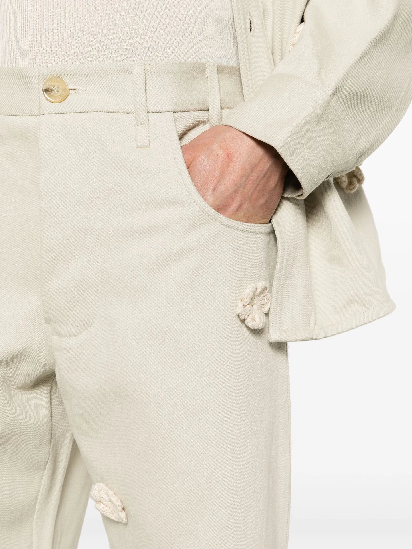 Daisy mid-rise straight-leg jeans