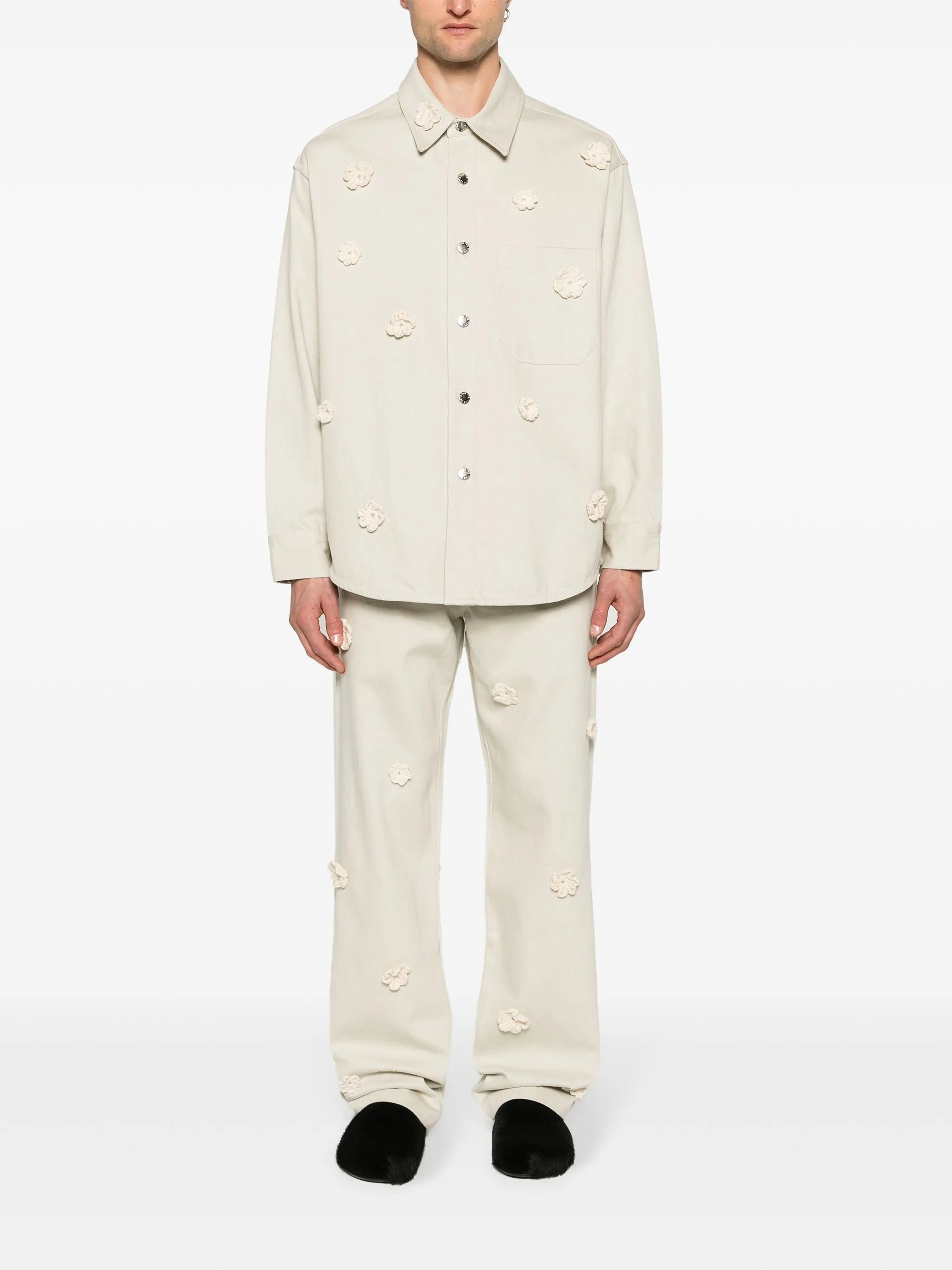 Daisy mid-rise straight-leg jeans