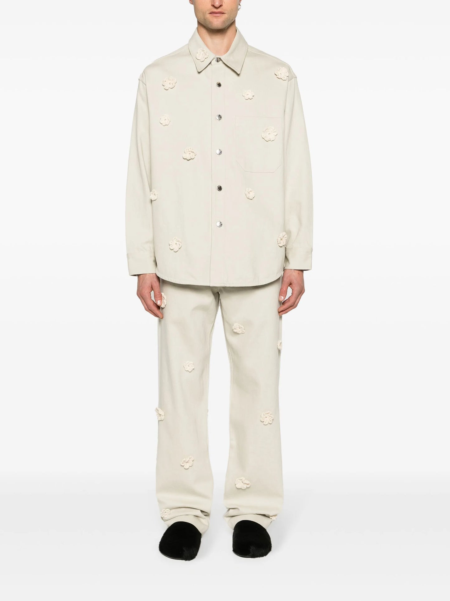 Daisy mid-rise straight-leg jeans