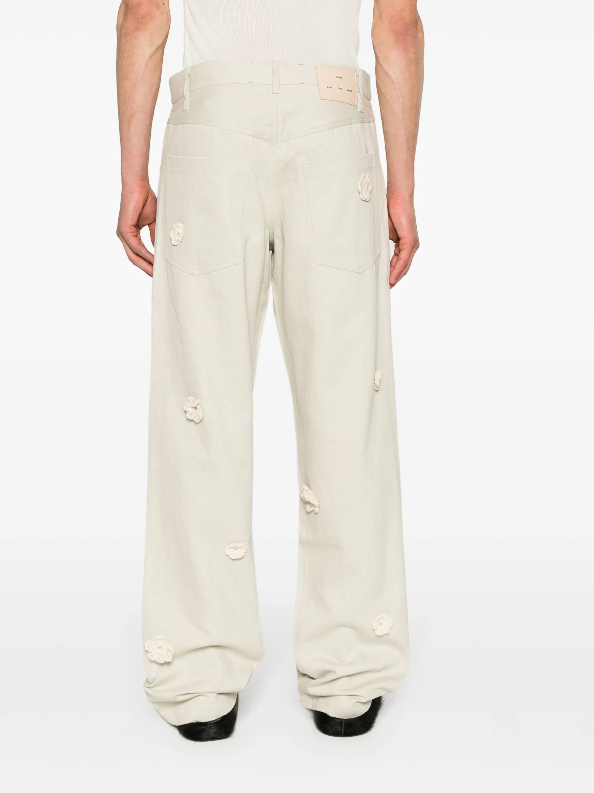 Daisy mid-rise straight-leg jeans