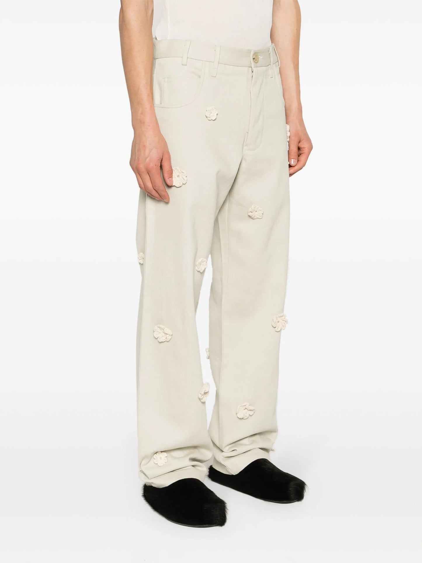 Daisy mid-rise straight-leg jeans