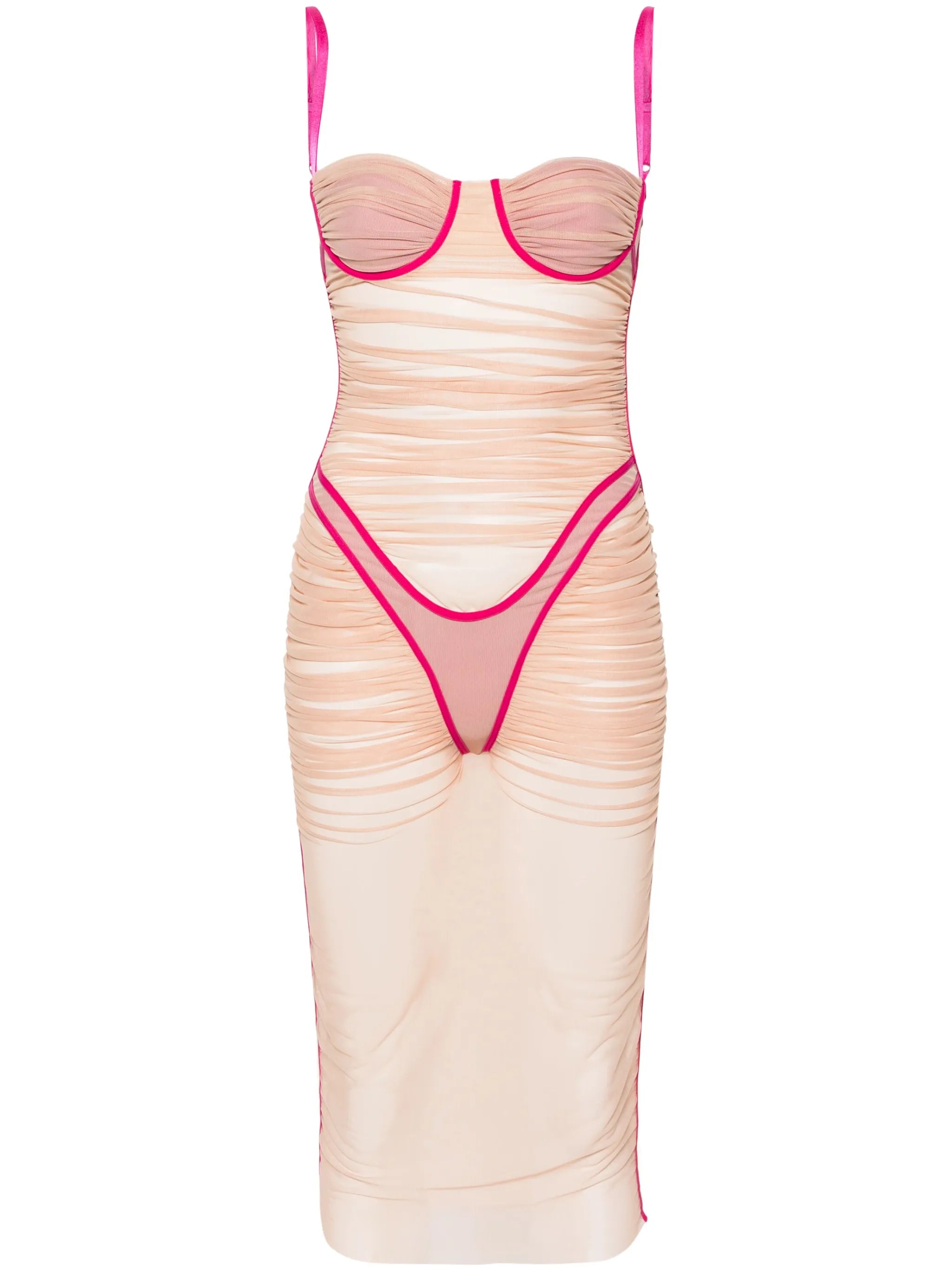 D-Haily bustier midi dress