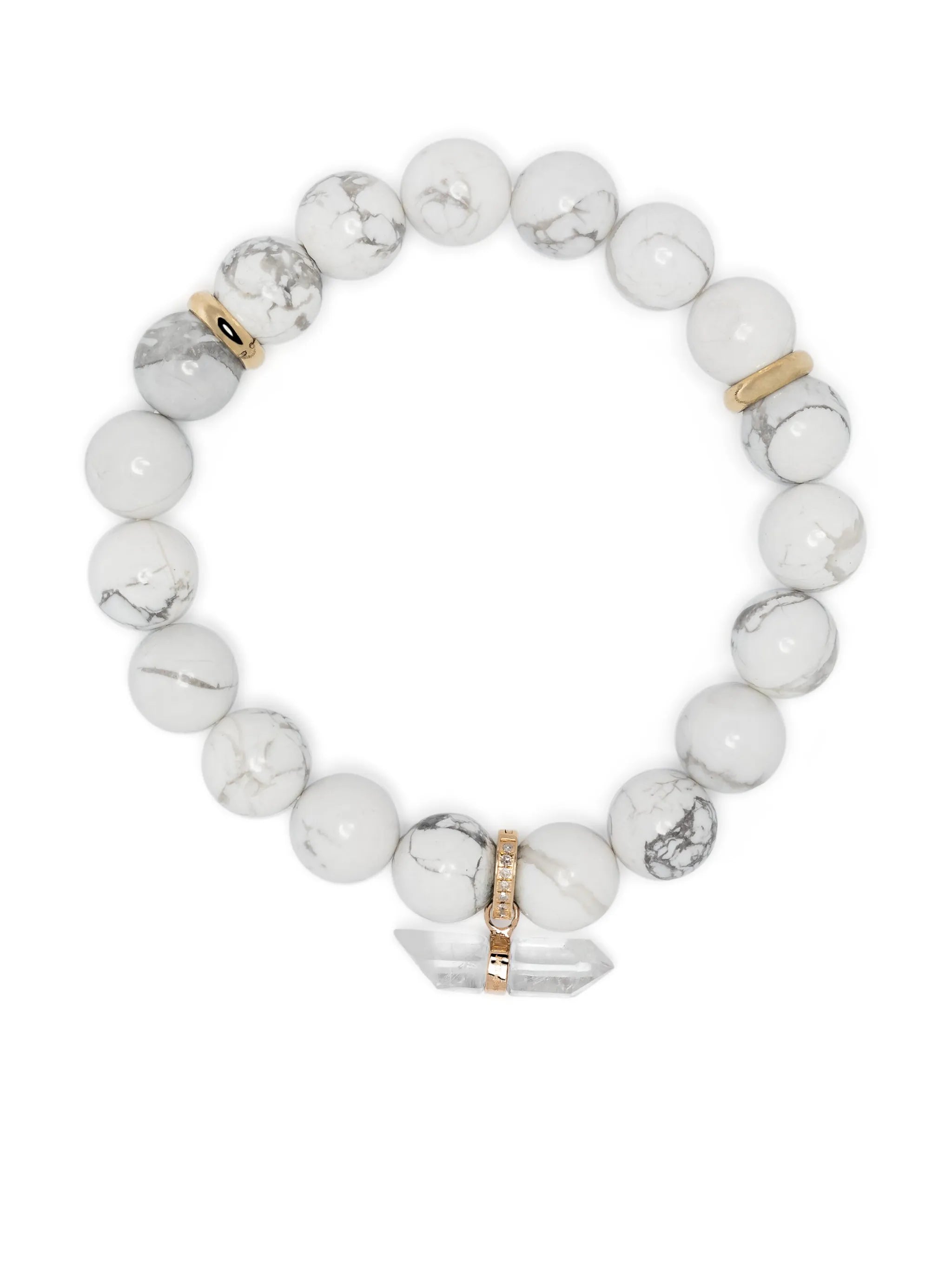 14kt yellow gold multi-stone bracelet
