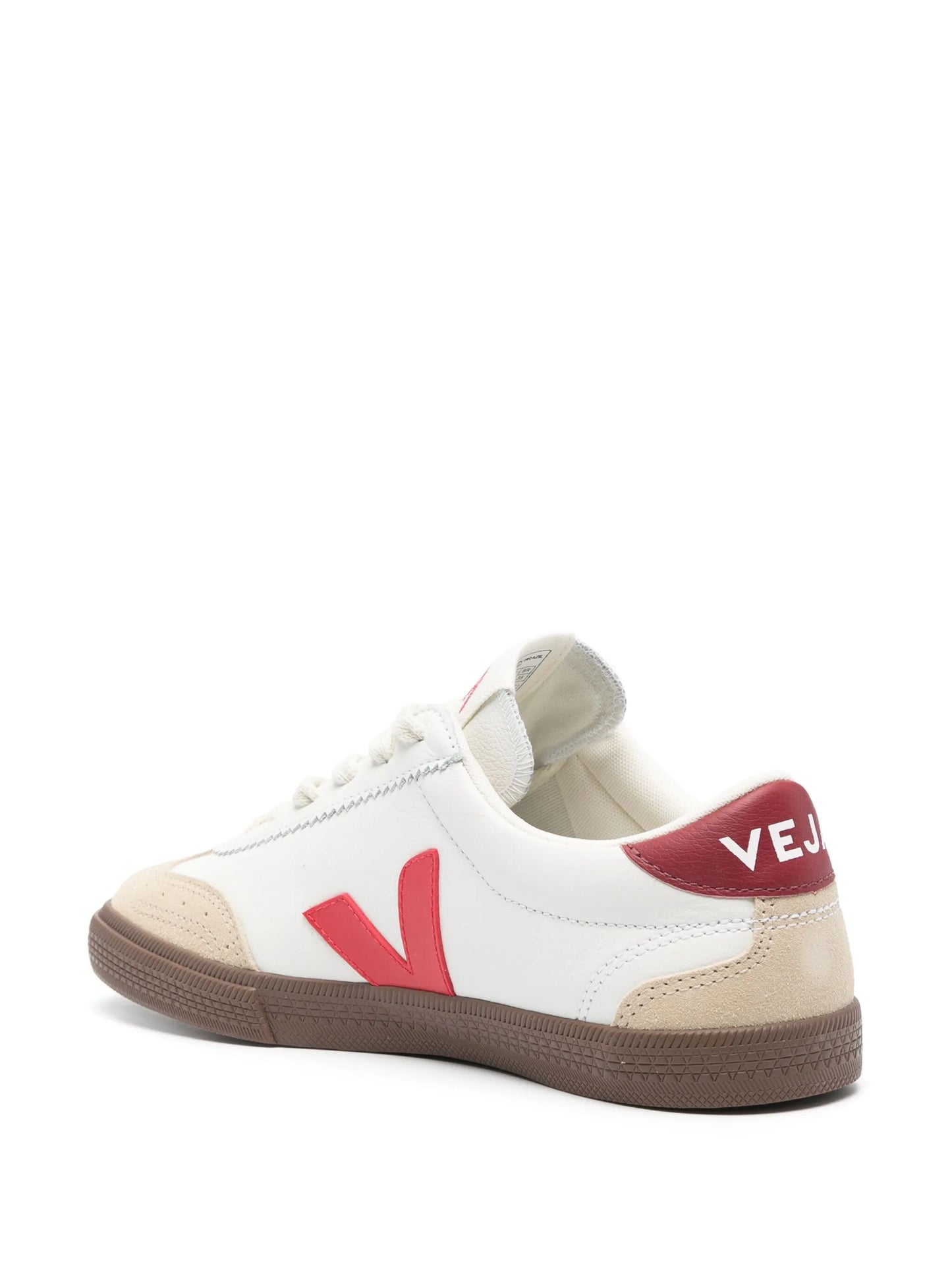 Volley suede-panelled sneakers