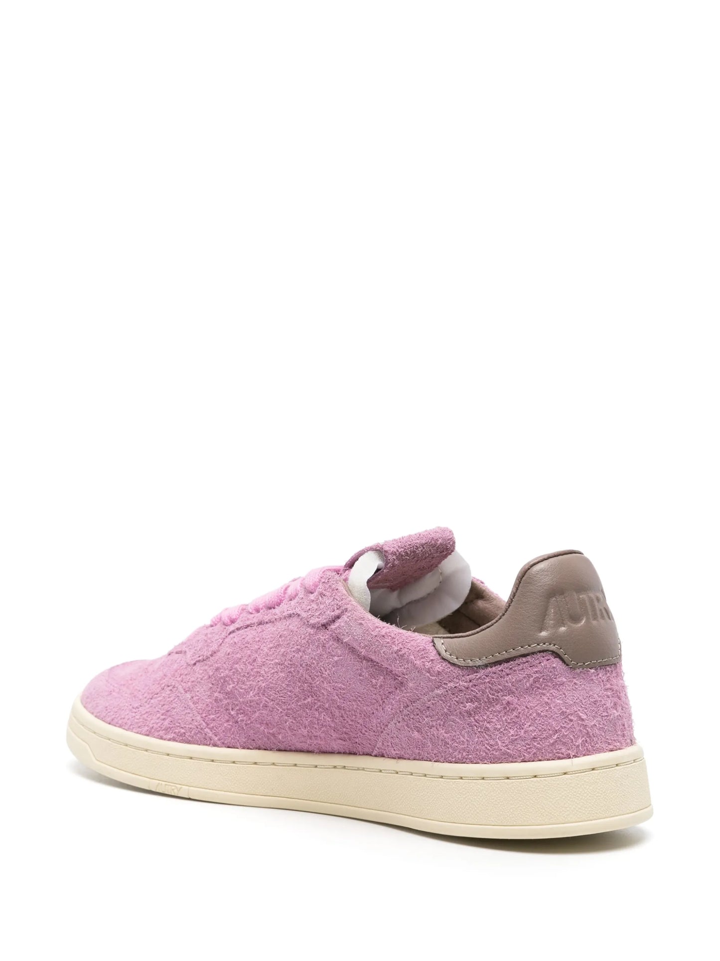 lace-up suede sneakers