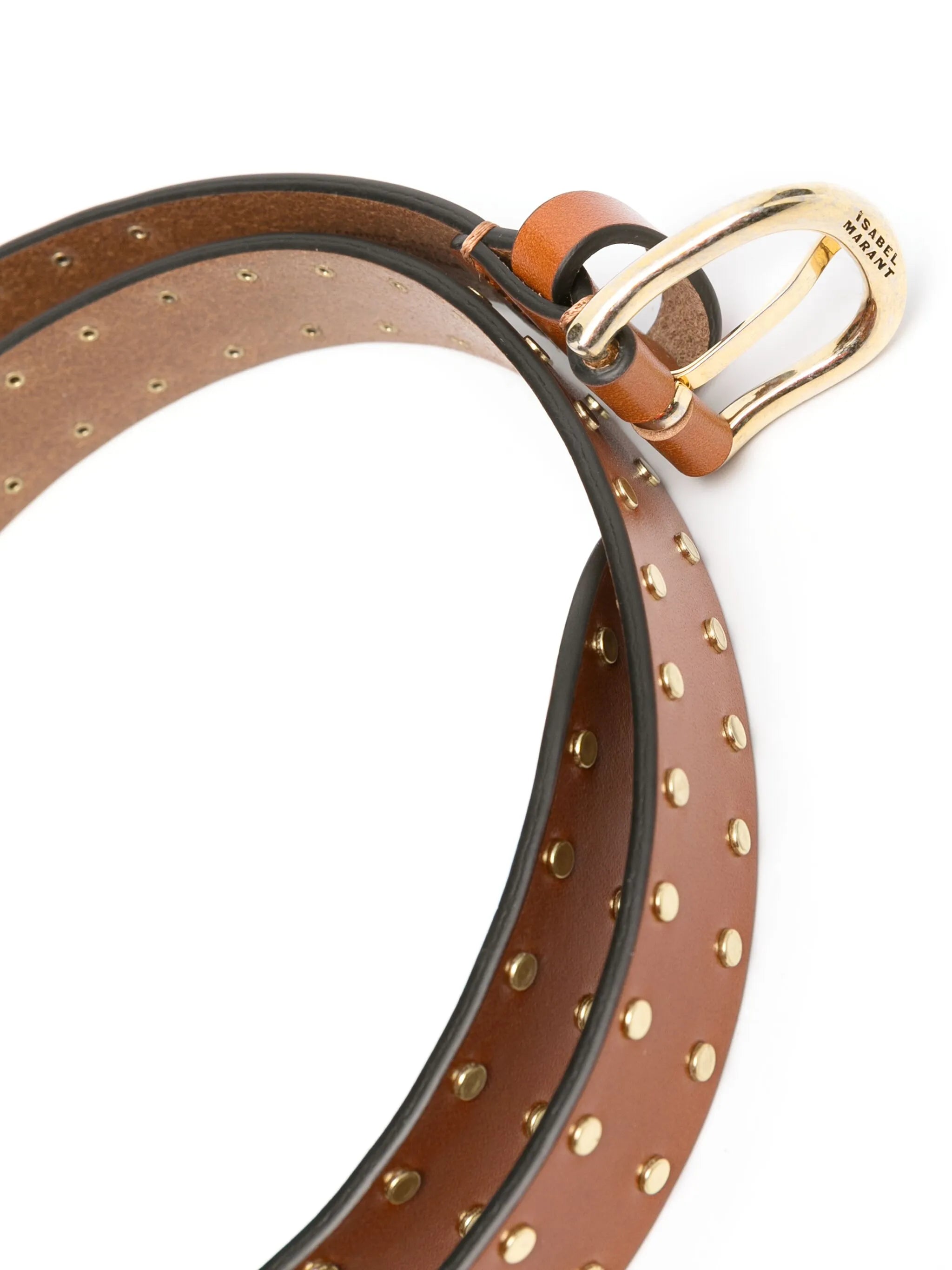 Zap stud-embellished belt