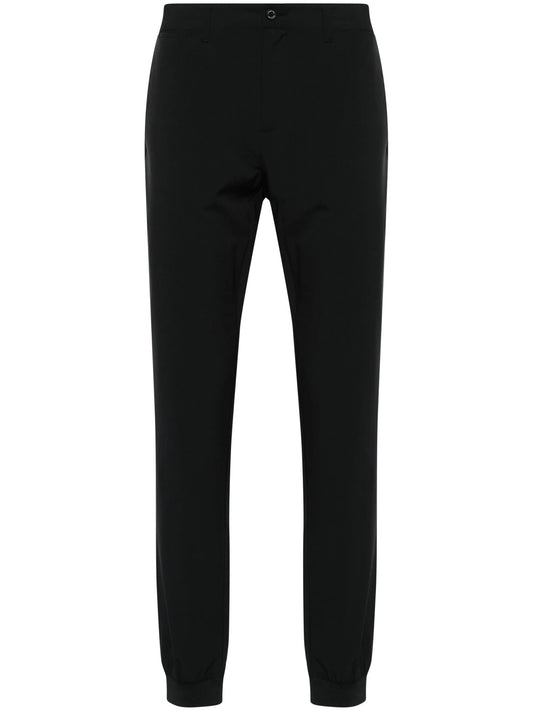 Cuff mid-rise track trousers