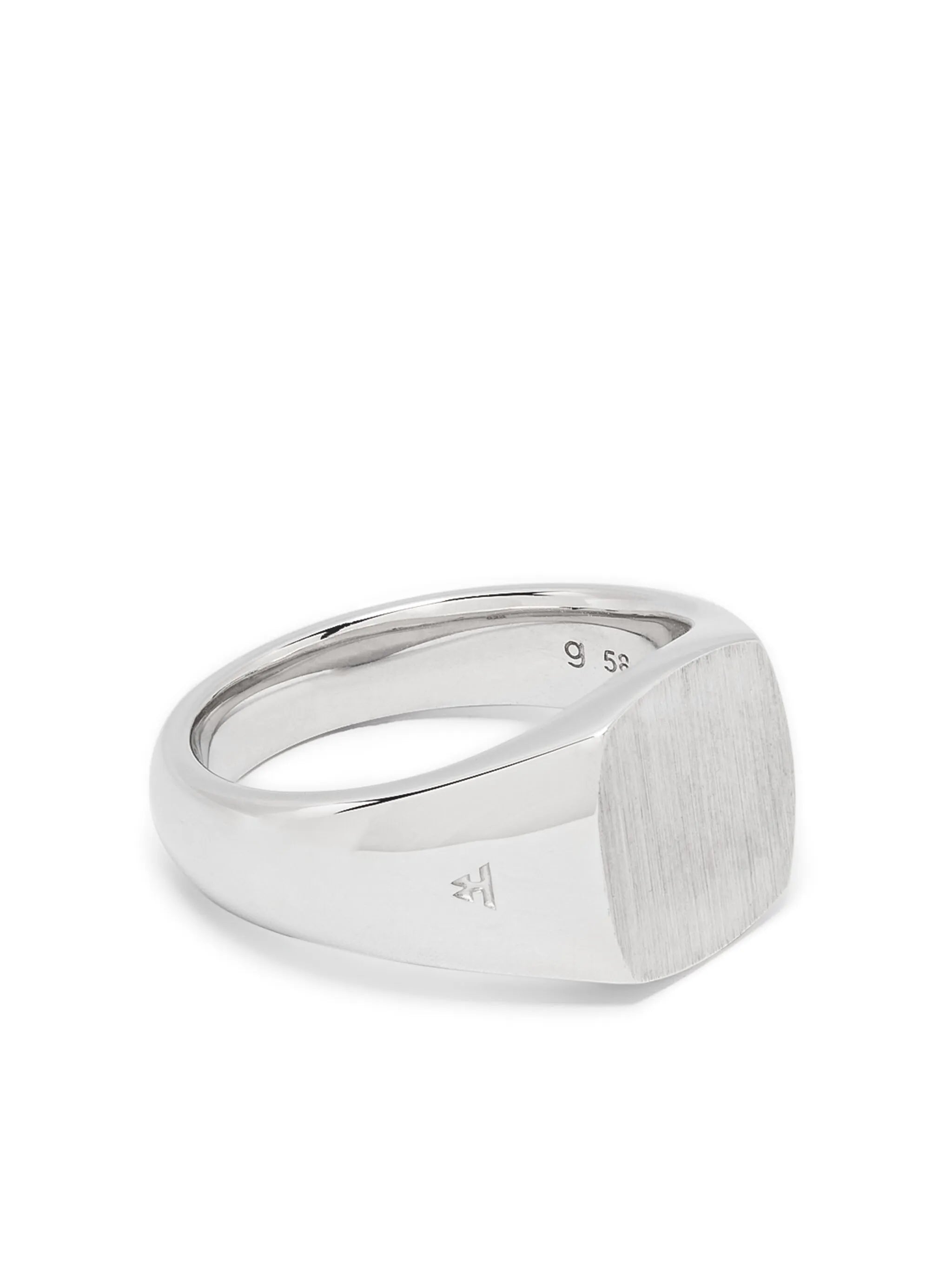 Kay satin-finish ring