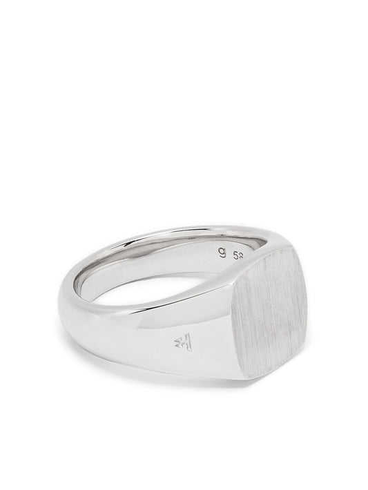 Kay satin-finish ring