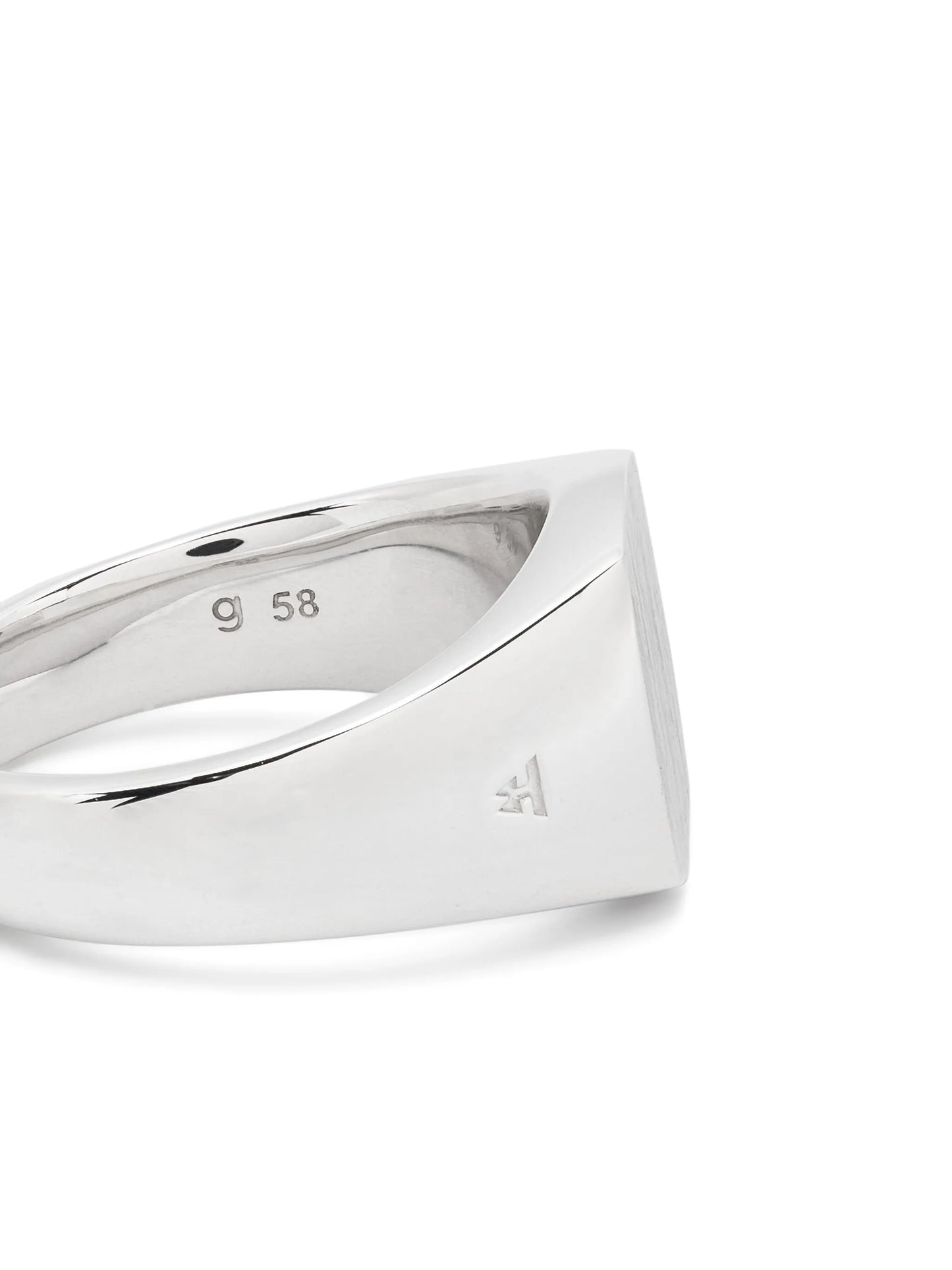 Kay satin-finish ring