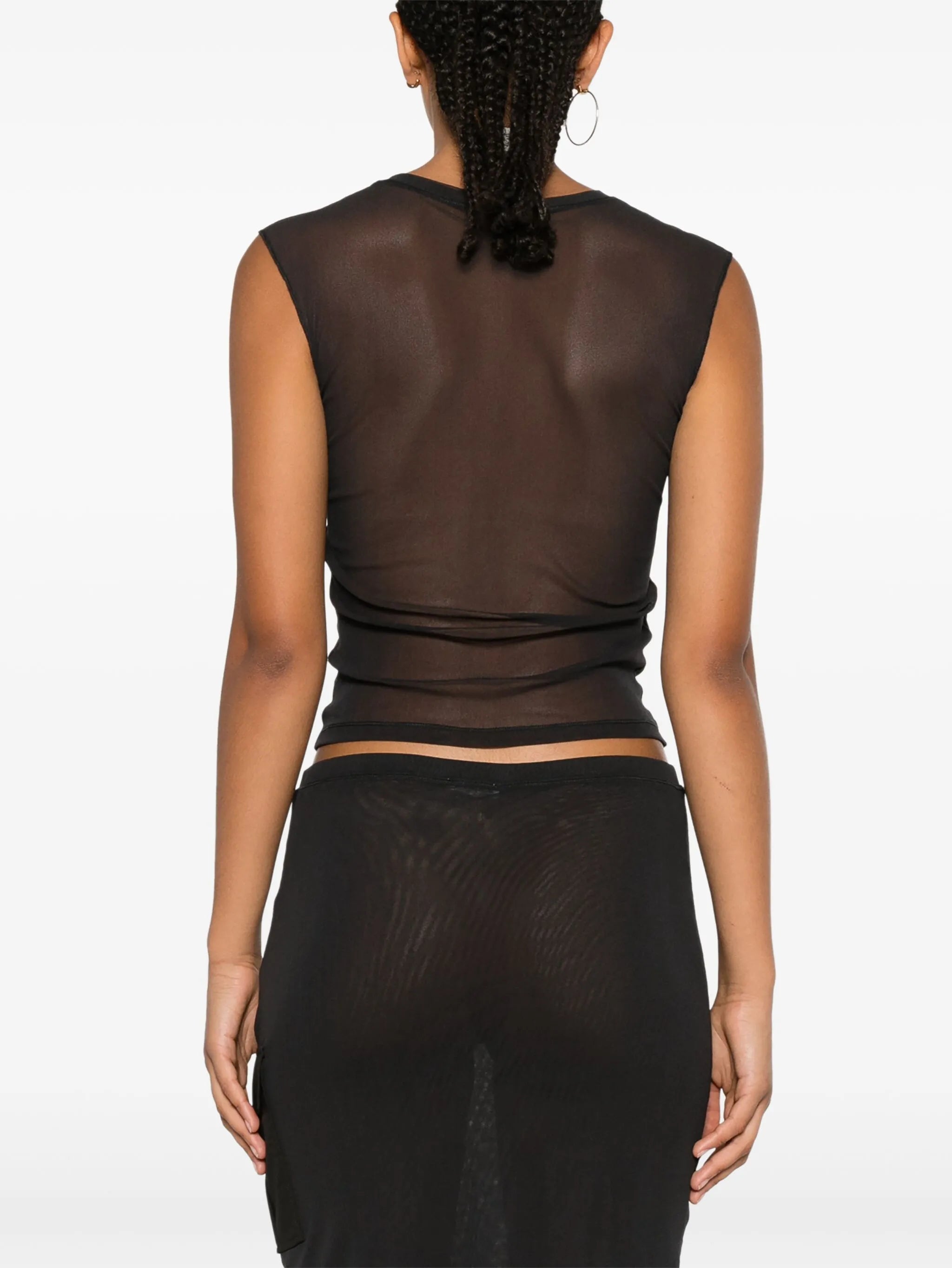 sheer tank top