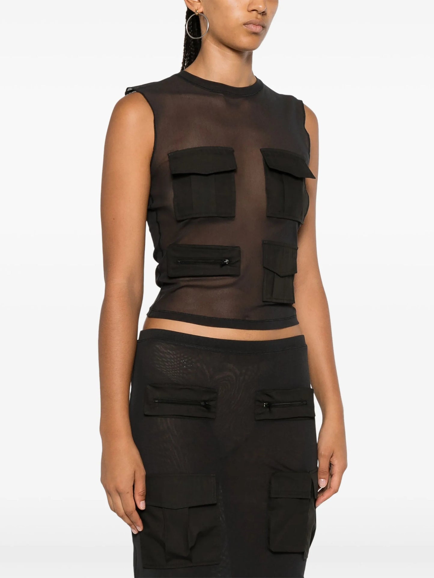 sheer tank top