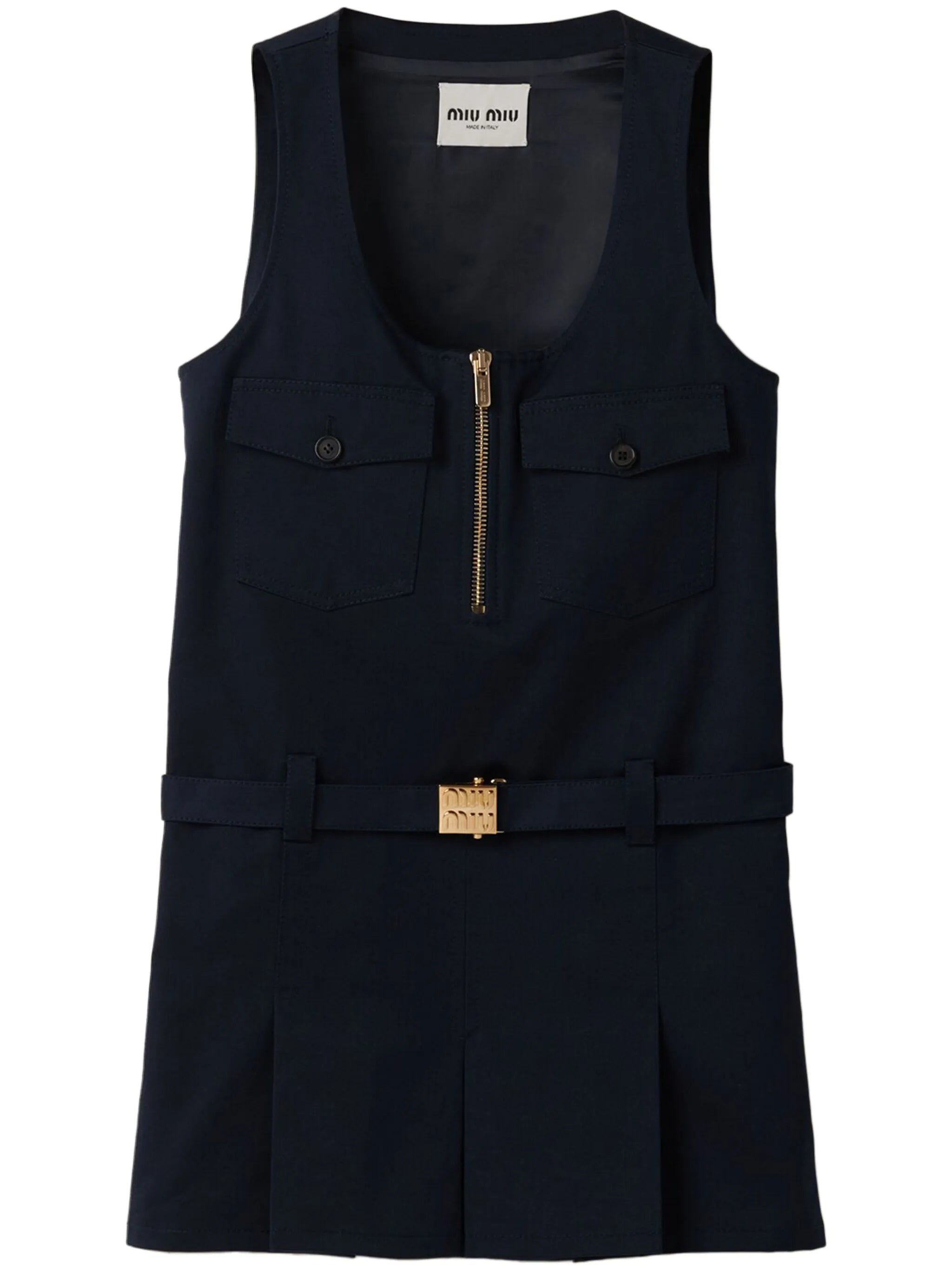 Chino mini dress