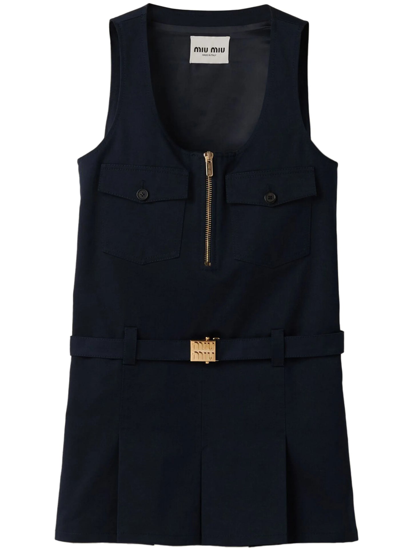 Chino mini dress