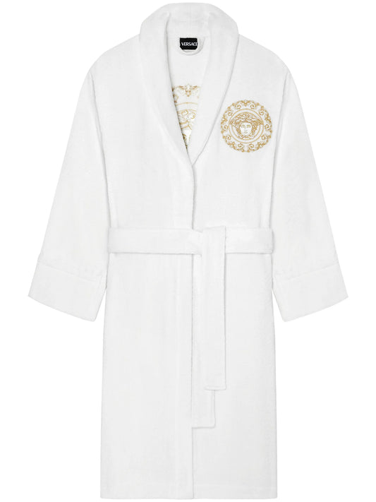 Medusa Gala cotton bathrobe