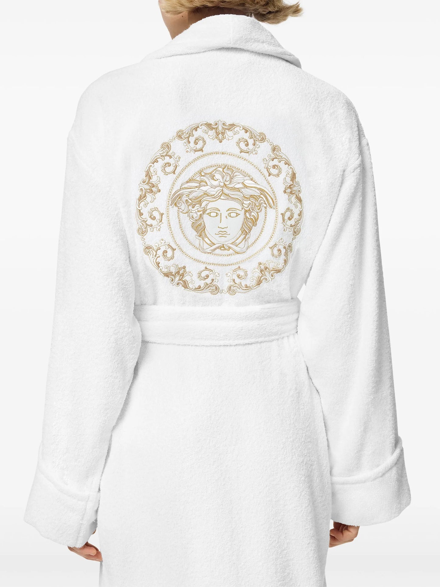 Medusa Gala cotton bathrobe