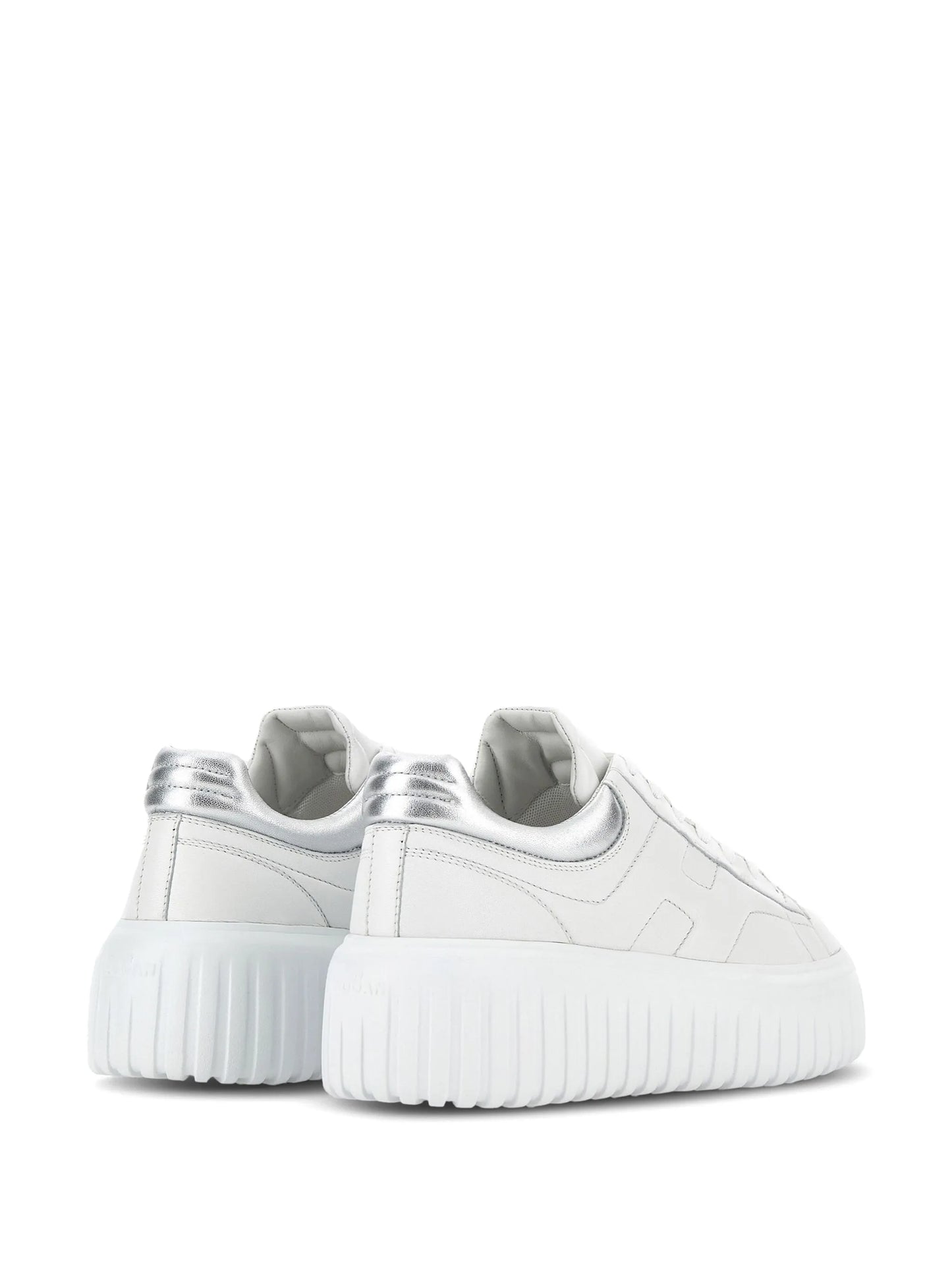 H-Stripes lace-up leather sneakers