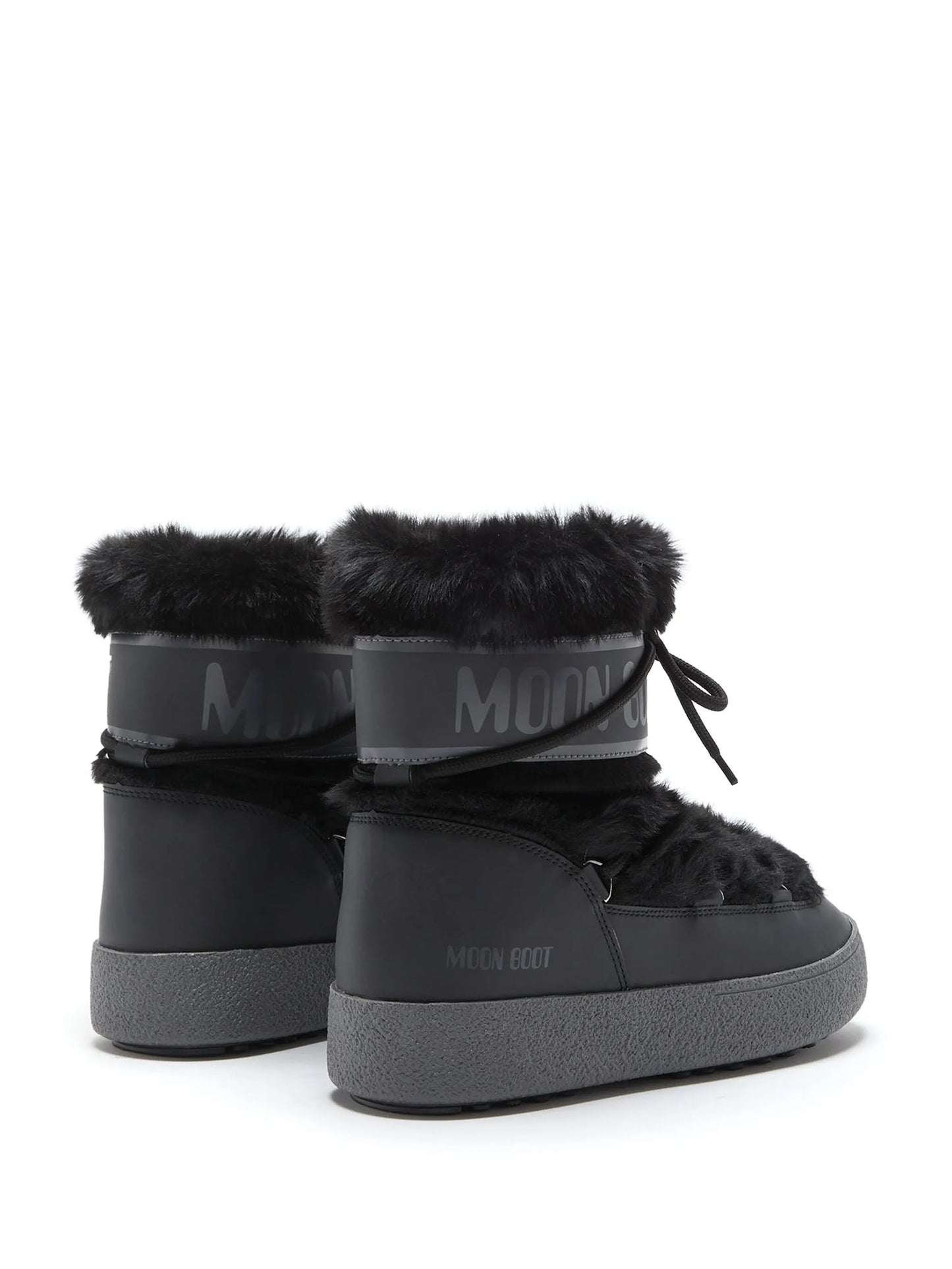Ltrack lace-up rain boots