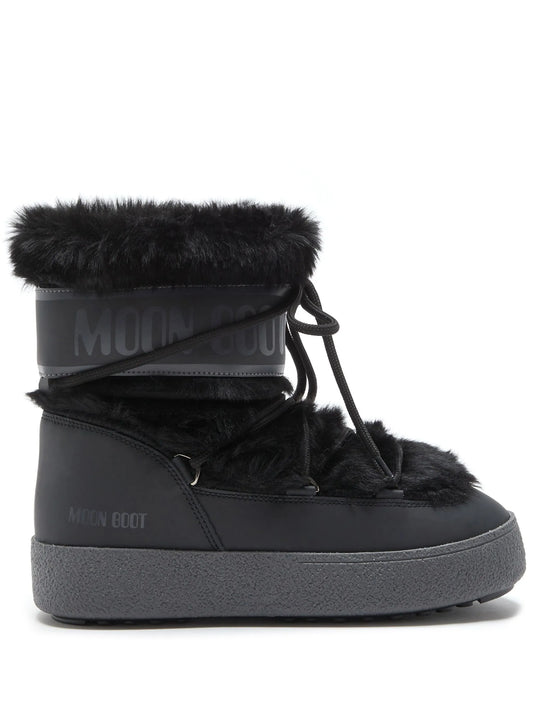 Ltrack lace-up rain boots