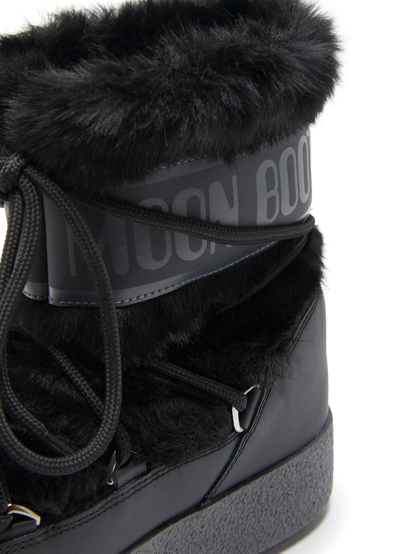 Ltrack lace-up rain boots