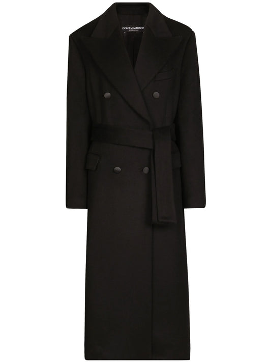 double-breasted coat