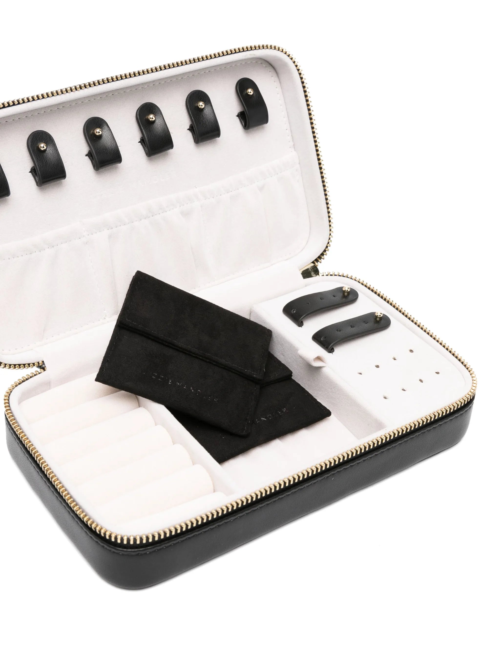 leather jewellery case (6cm x 12cm)
