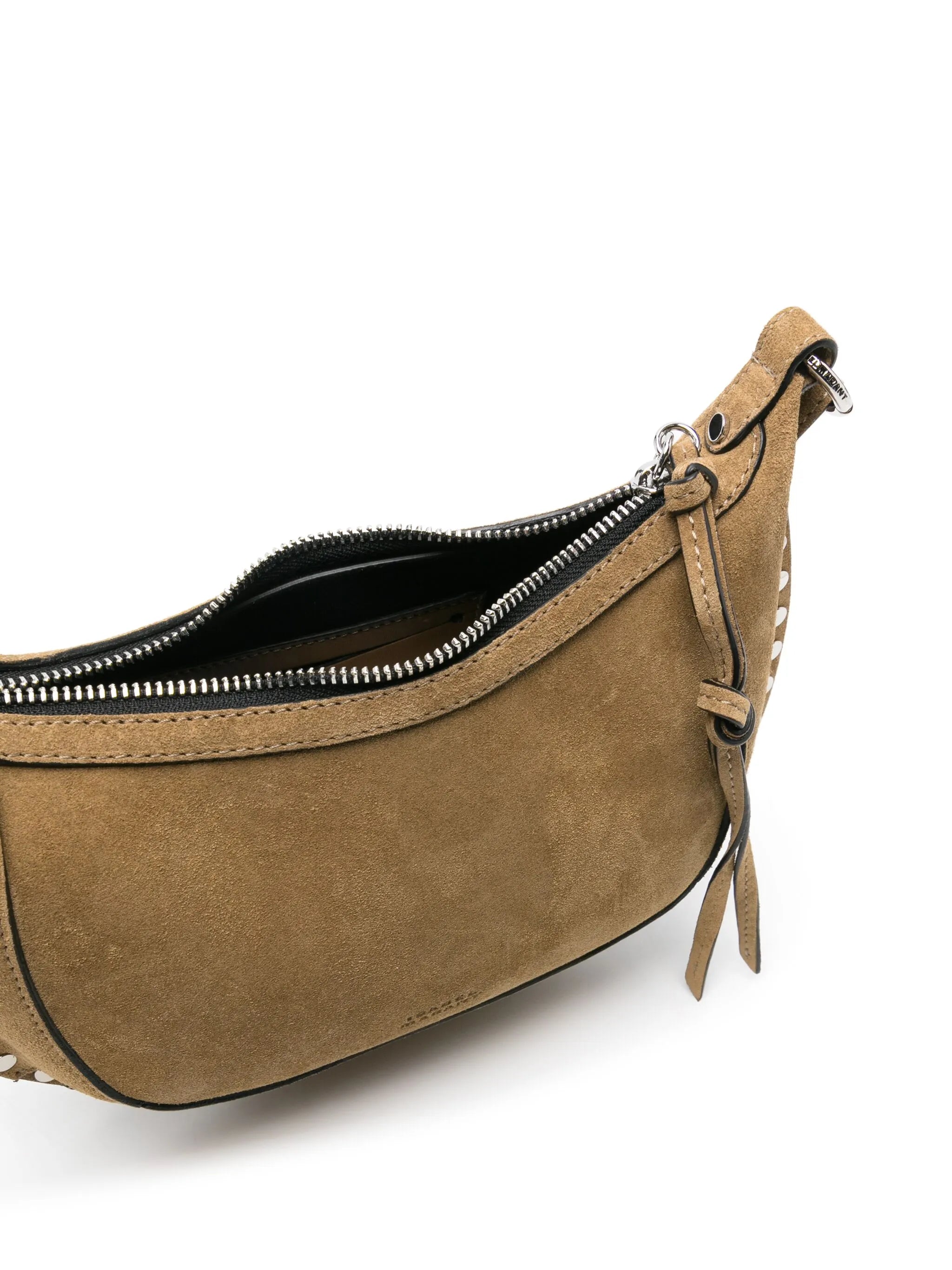 Oskan studded leather shoulder bag